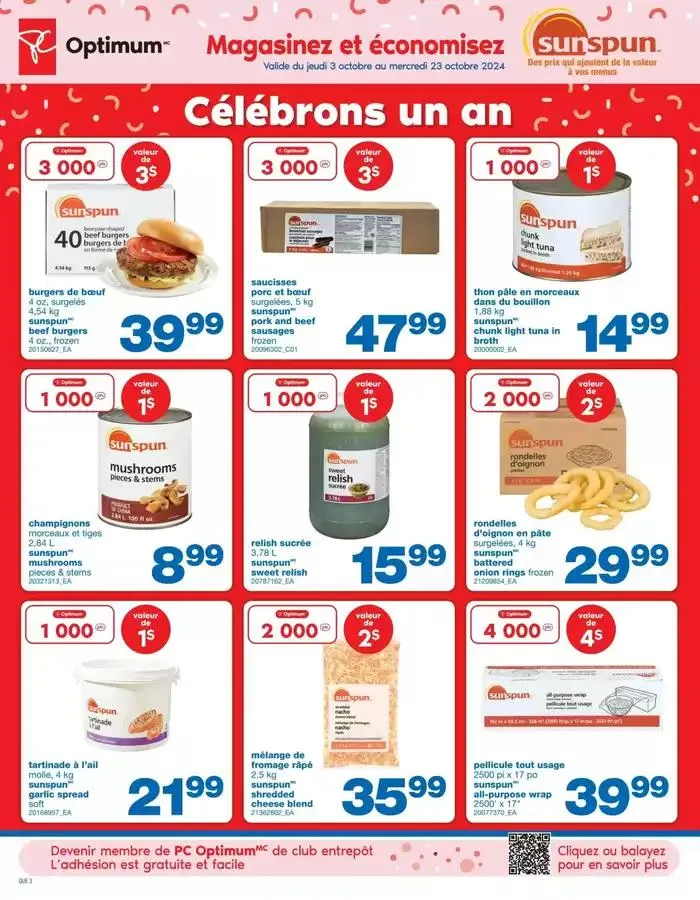 New offers to discover from October 3 to October 23 2024 - flyer page 3