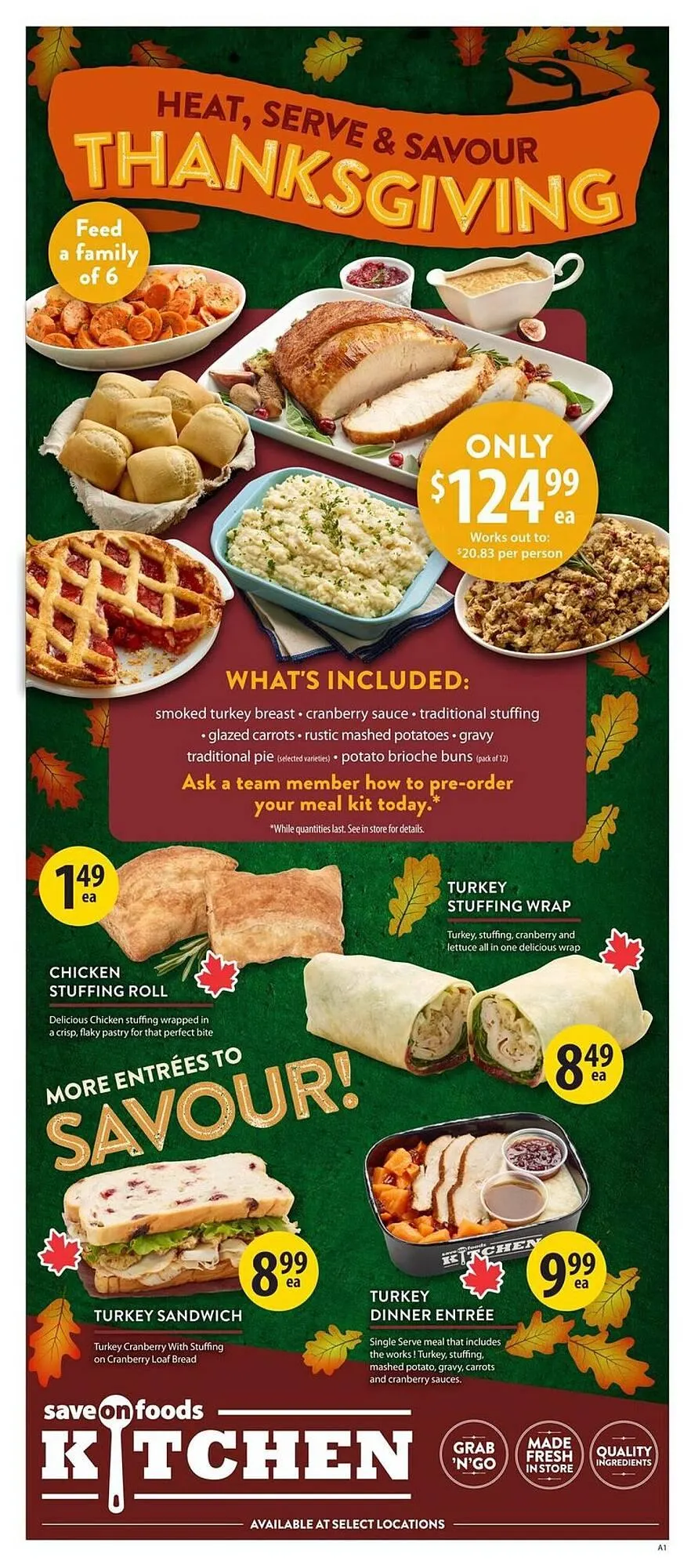 Save on Foods flyer from September 25 to October 8 2025 - flyer page 12