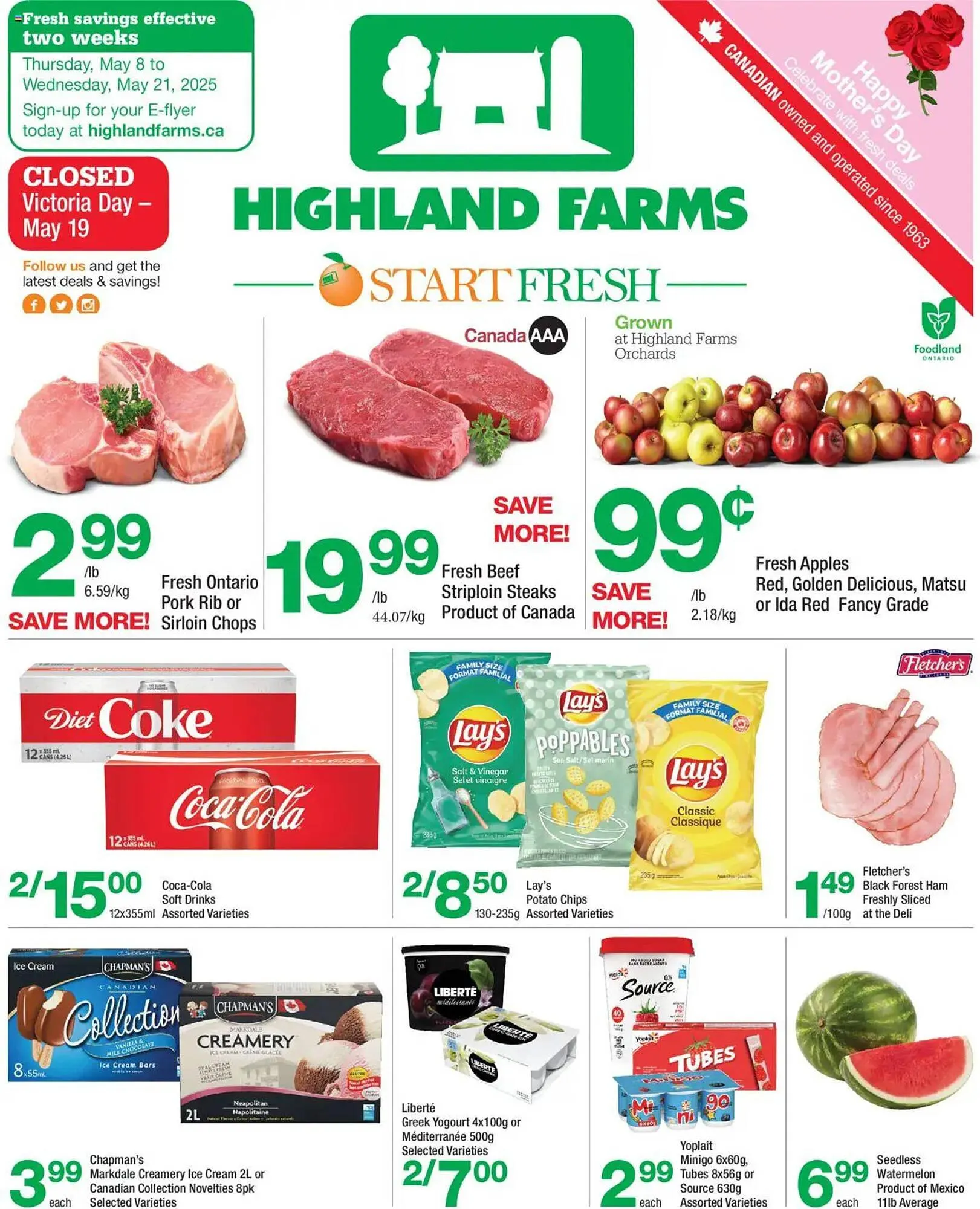 Highland Farms flyer - 1