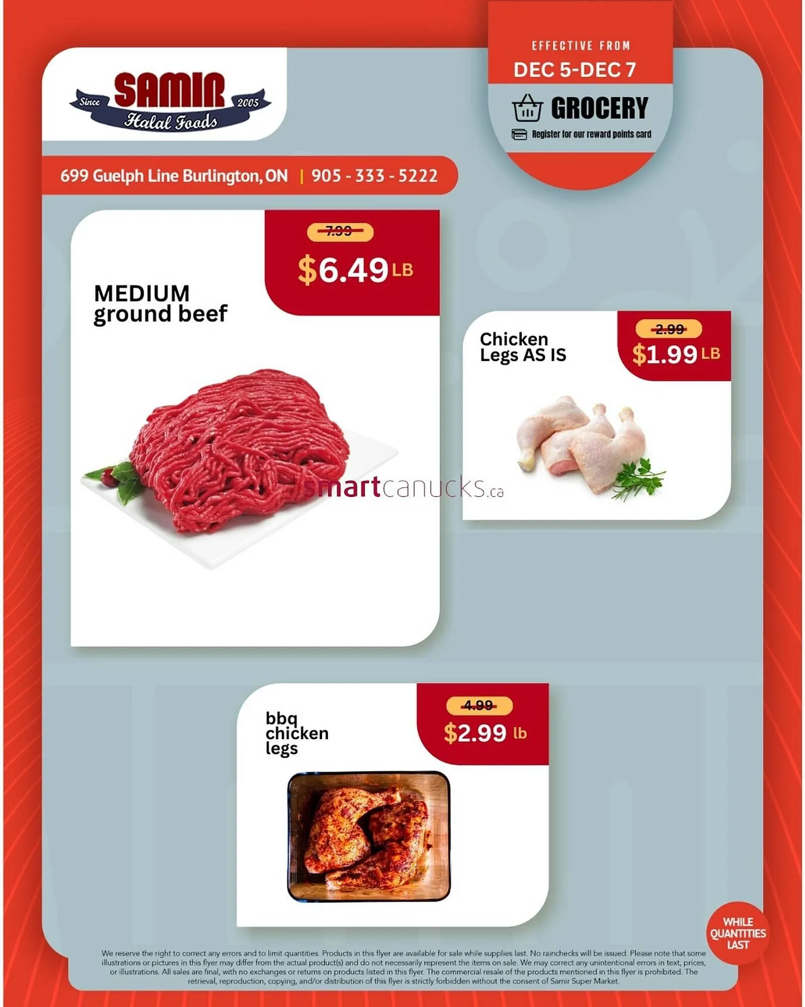 Samir Supermarket flyer from December 1 to December 31 2025 - flyer page 1