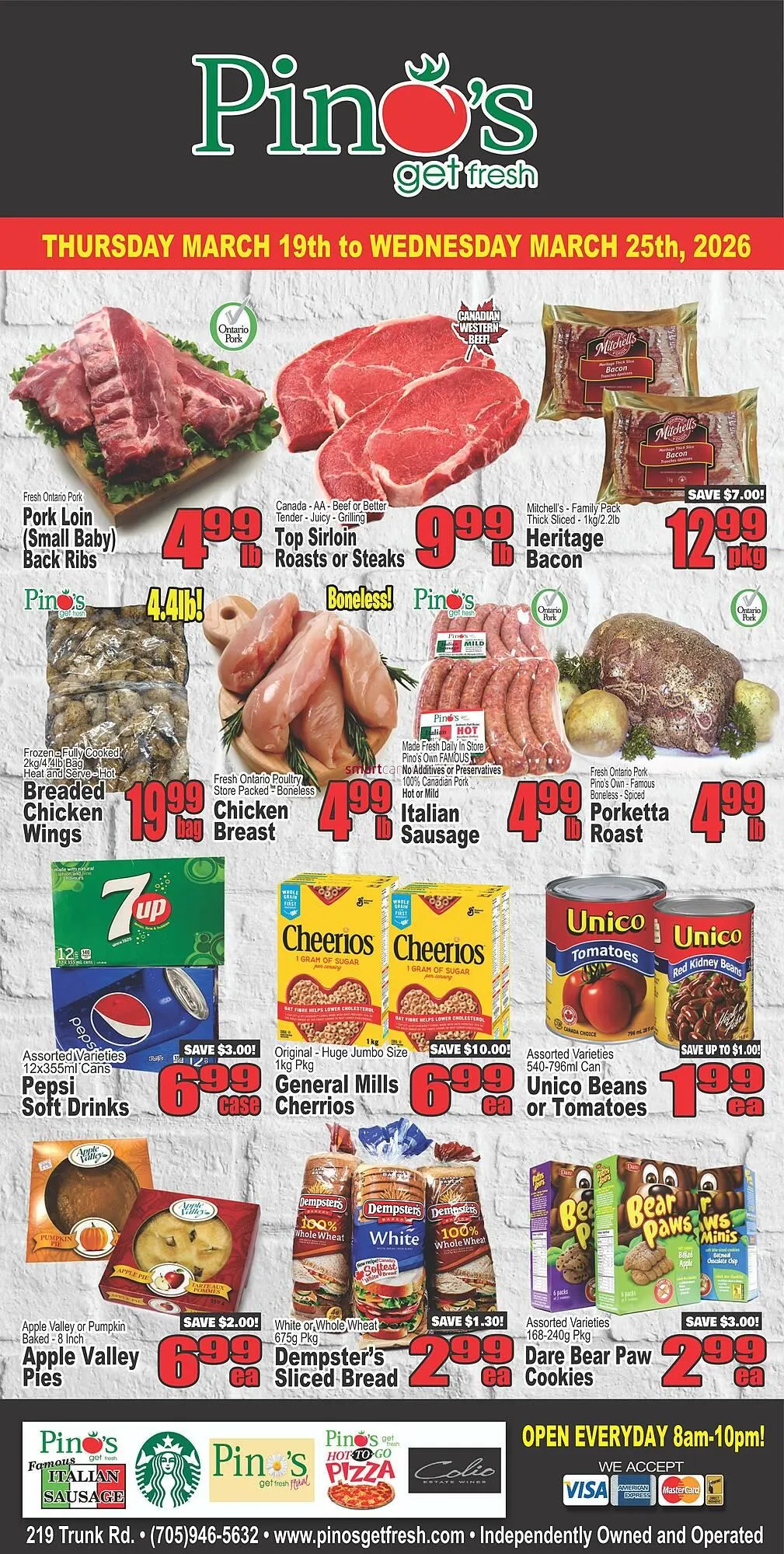 Pino's flyer from March 19 to March 25 2026 - flyer page 1