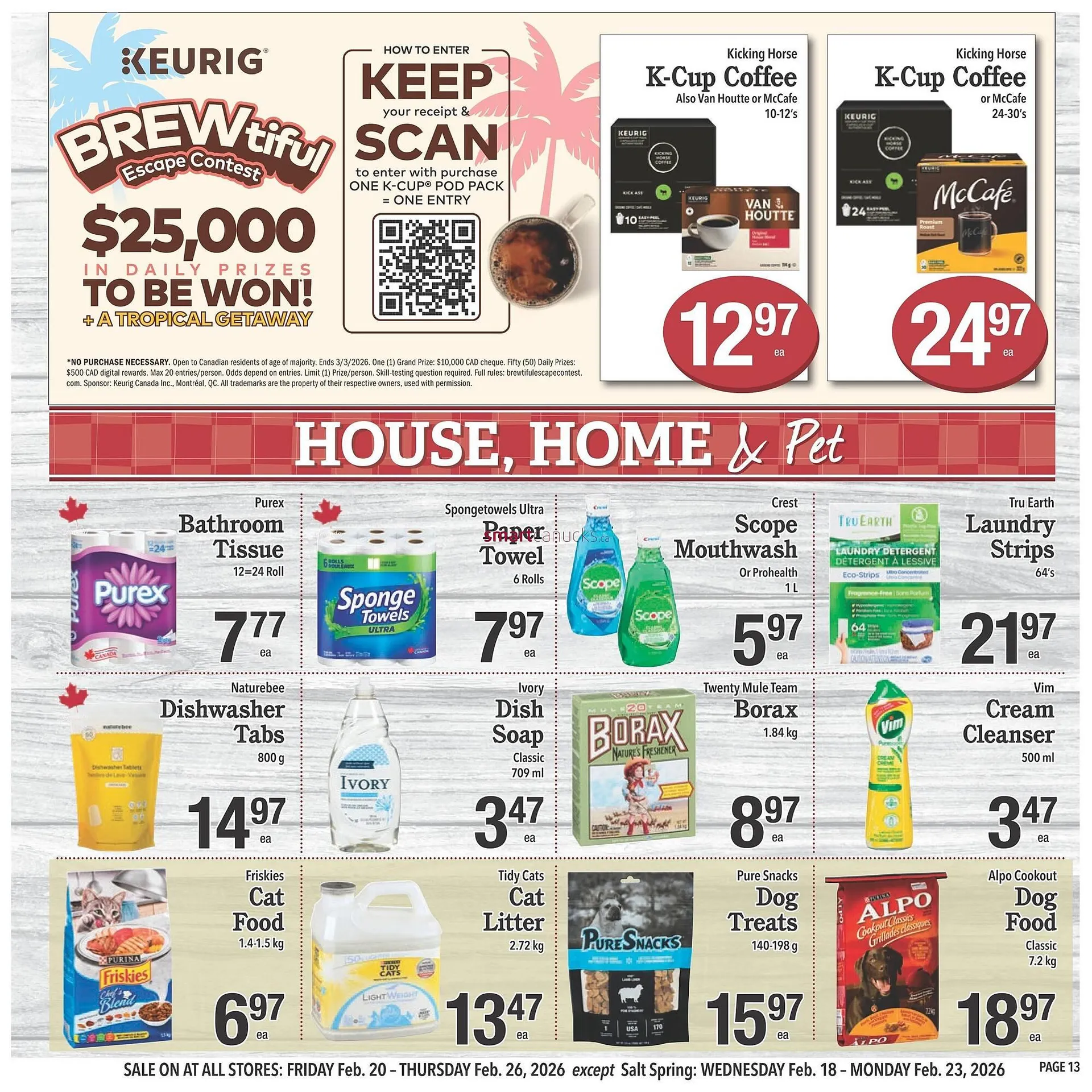 Country Grocer flyer from February 20 to February 26 2026 - flyer page 13