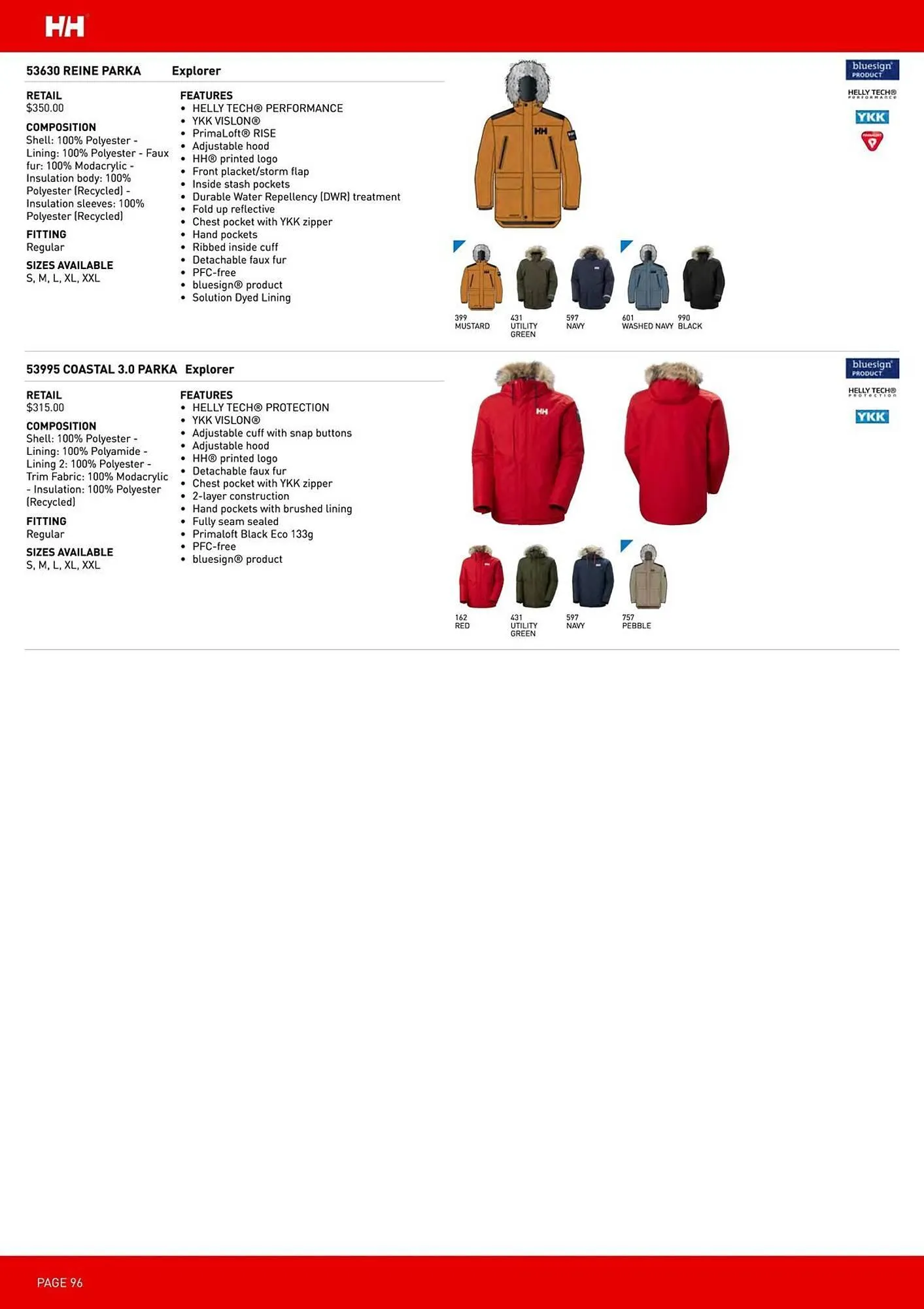 Helly Hansen flyer from September 11 to February 28 2026 - flyer page 96