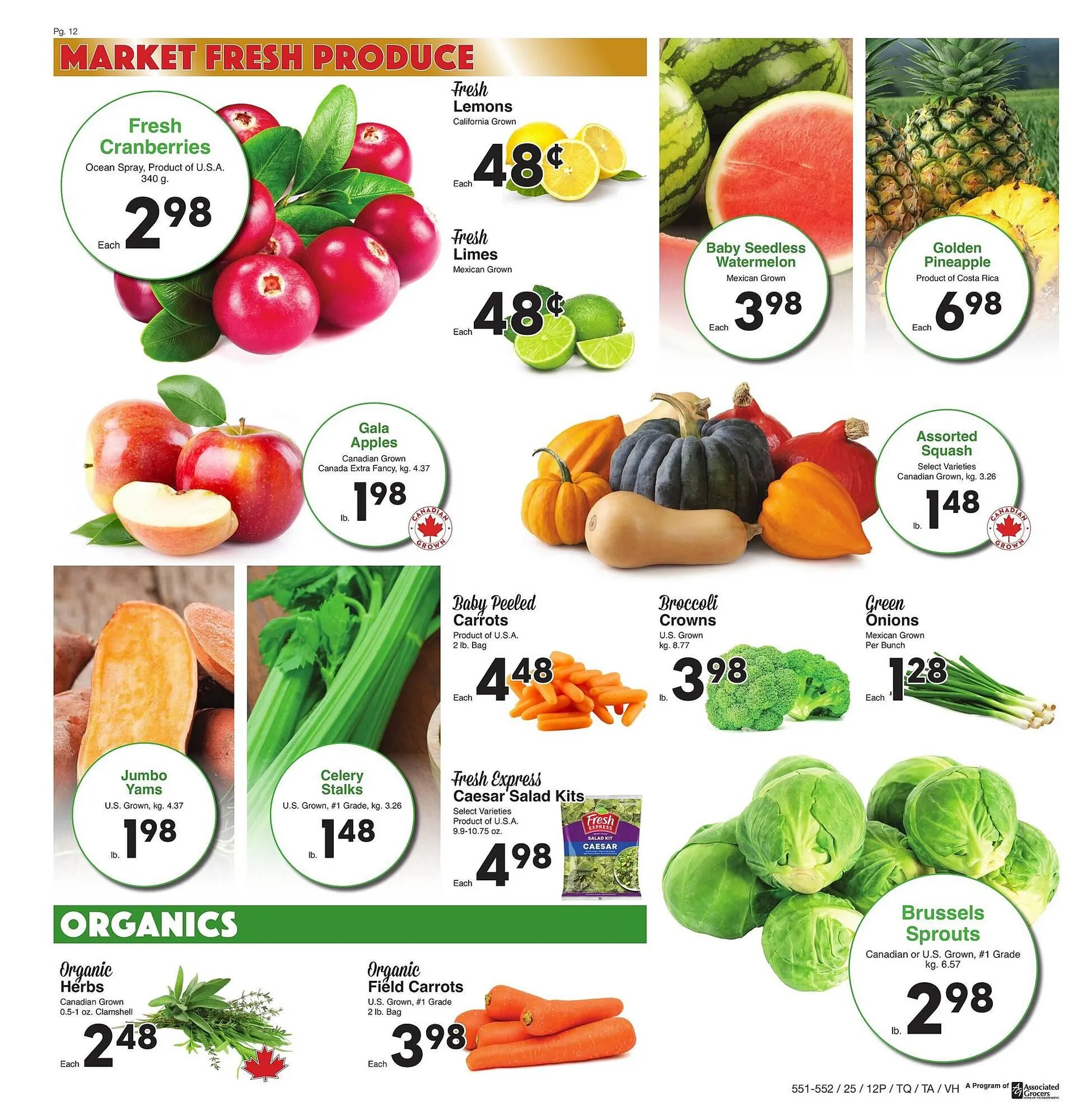 AG Foods flyer from December 12 to December 25 2025 - flyer page 12