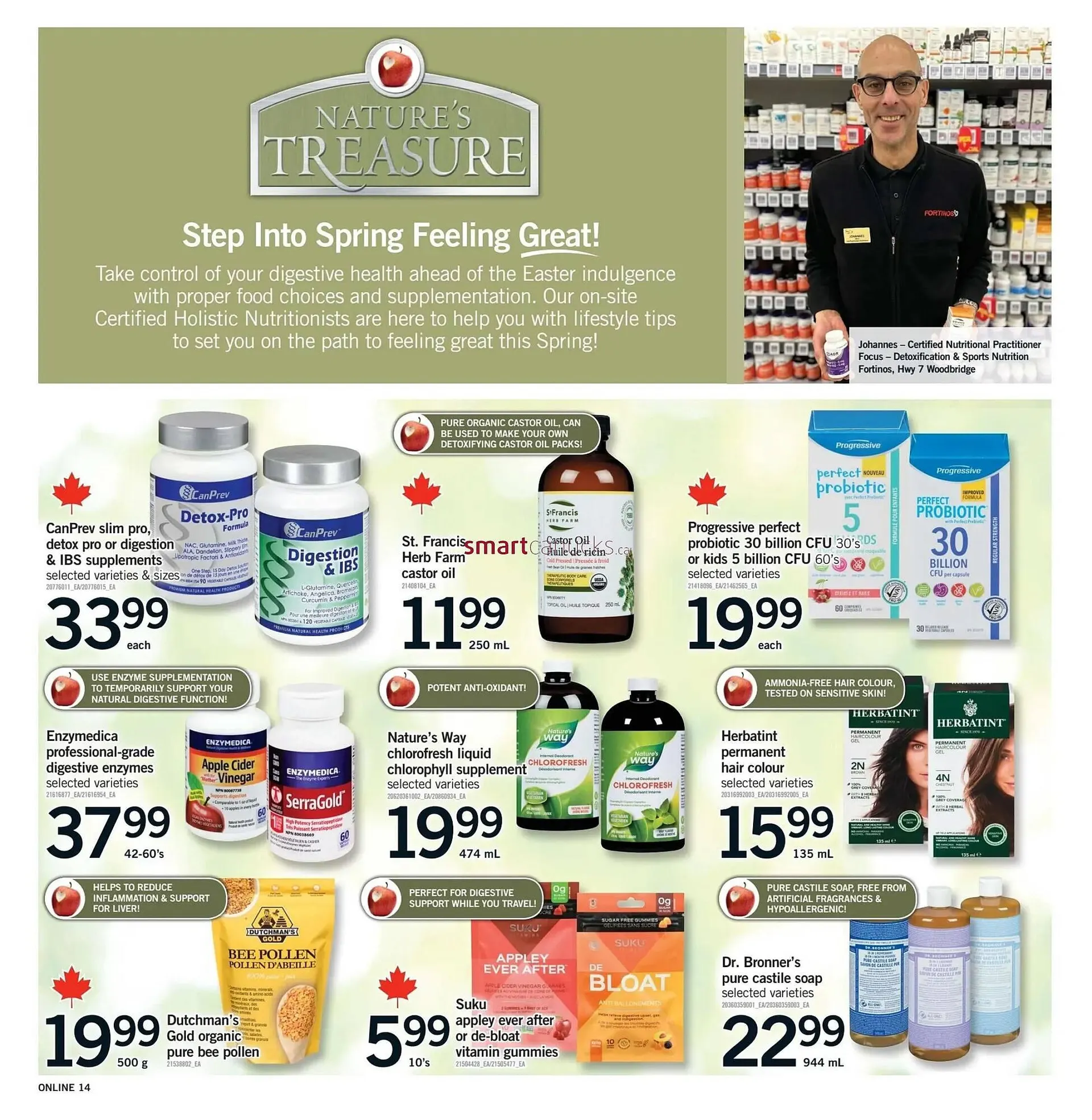 Fortinos flyer from April 3 to April 9 2025 - flyer page 14