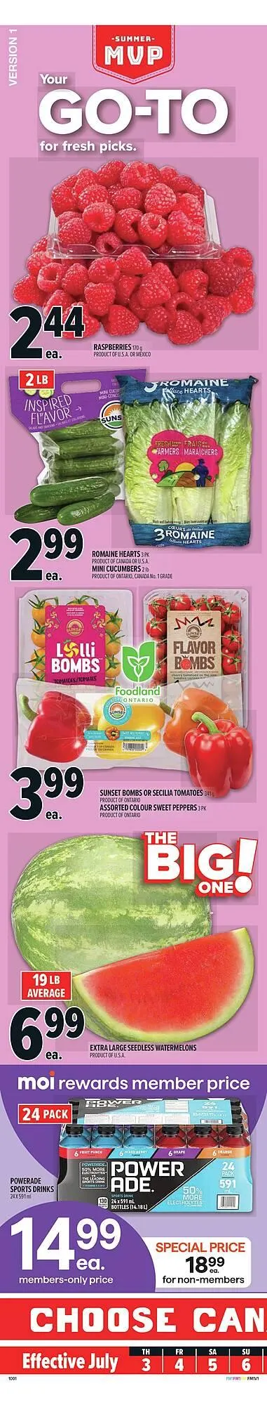 Metro flyer from July 3 to July 10 2025 - flyer page 2