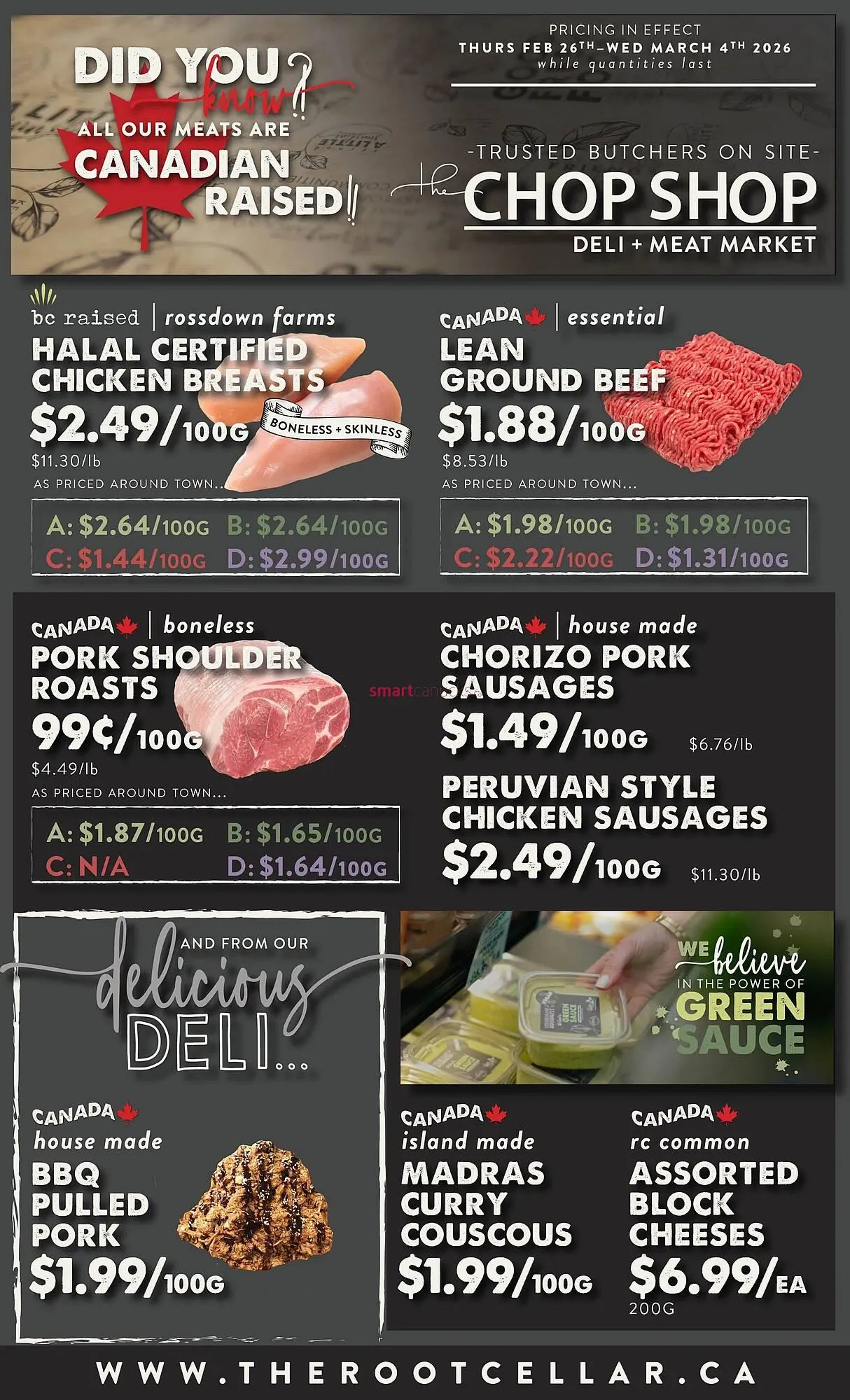 The Root Cellar flyer from February 26 to March 4 2026 - flyer page 4