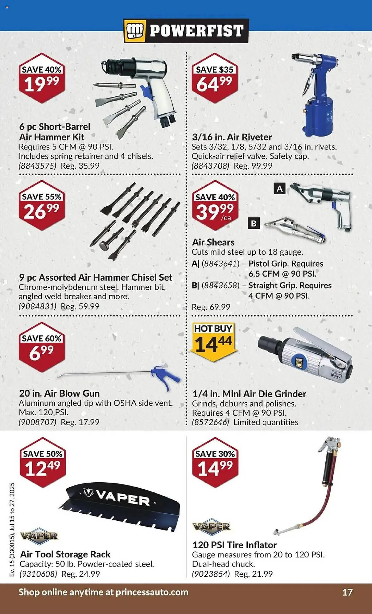 Princess Auto flyer from July 15 to July 27 2025 - flyer page 23