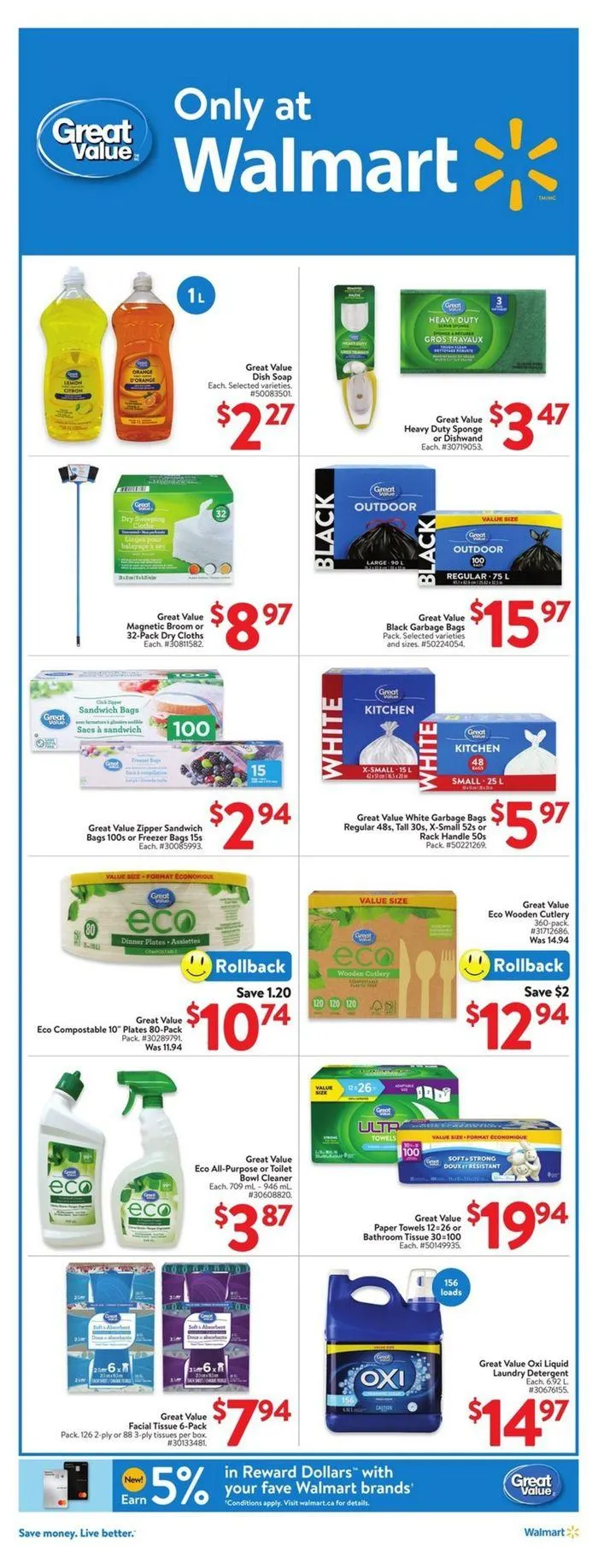 Walmart flyer from August 15 to August 21 2024 - flyer page 22