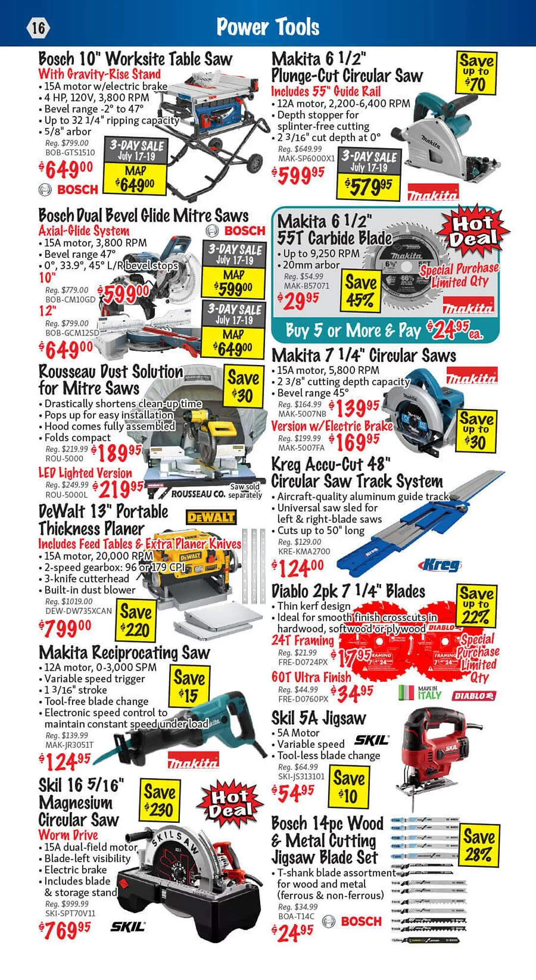 KMS Tools flyer from July 3 to July 9 2025 - flyer page 16