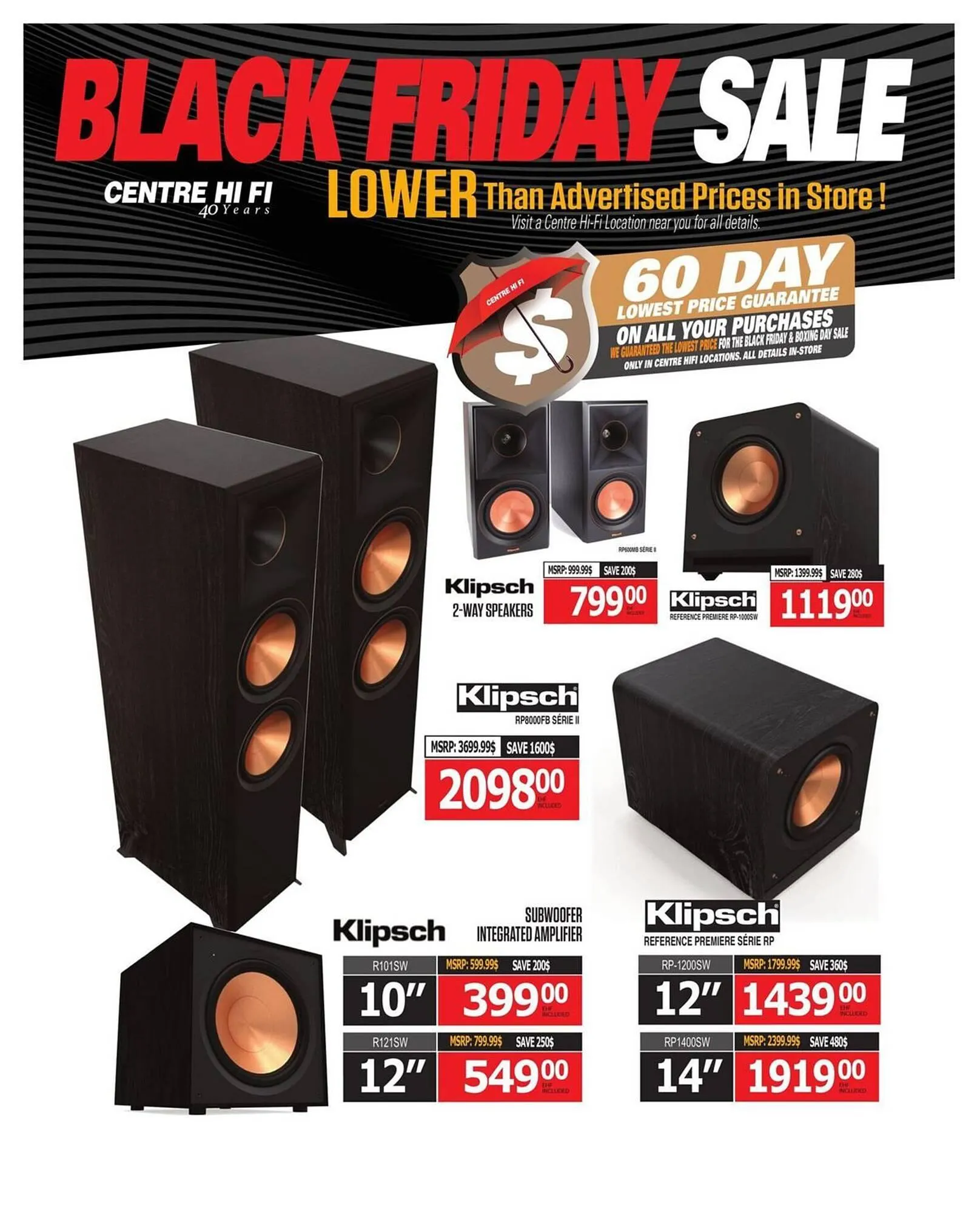 Centre Hi-Fi flyer from November 28 to December 4 2025 - flyer page 63