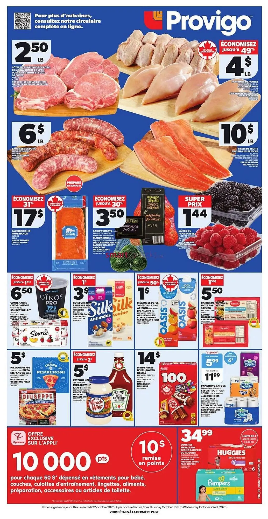 Provigo flyer from October 16 to October 22 2025 - flyer page 1