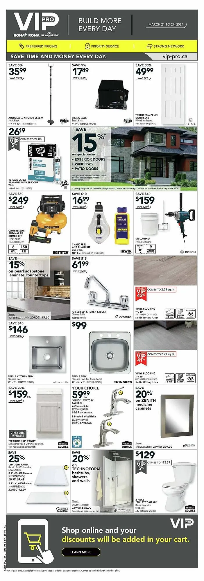 Réno Dépôt flyer from March 21 to April 4 2024 - flyer page 15