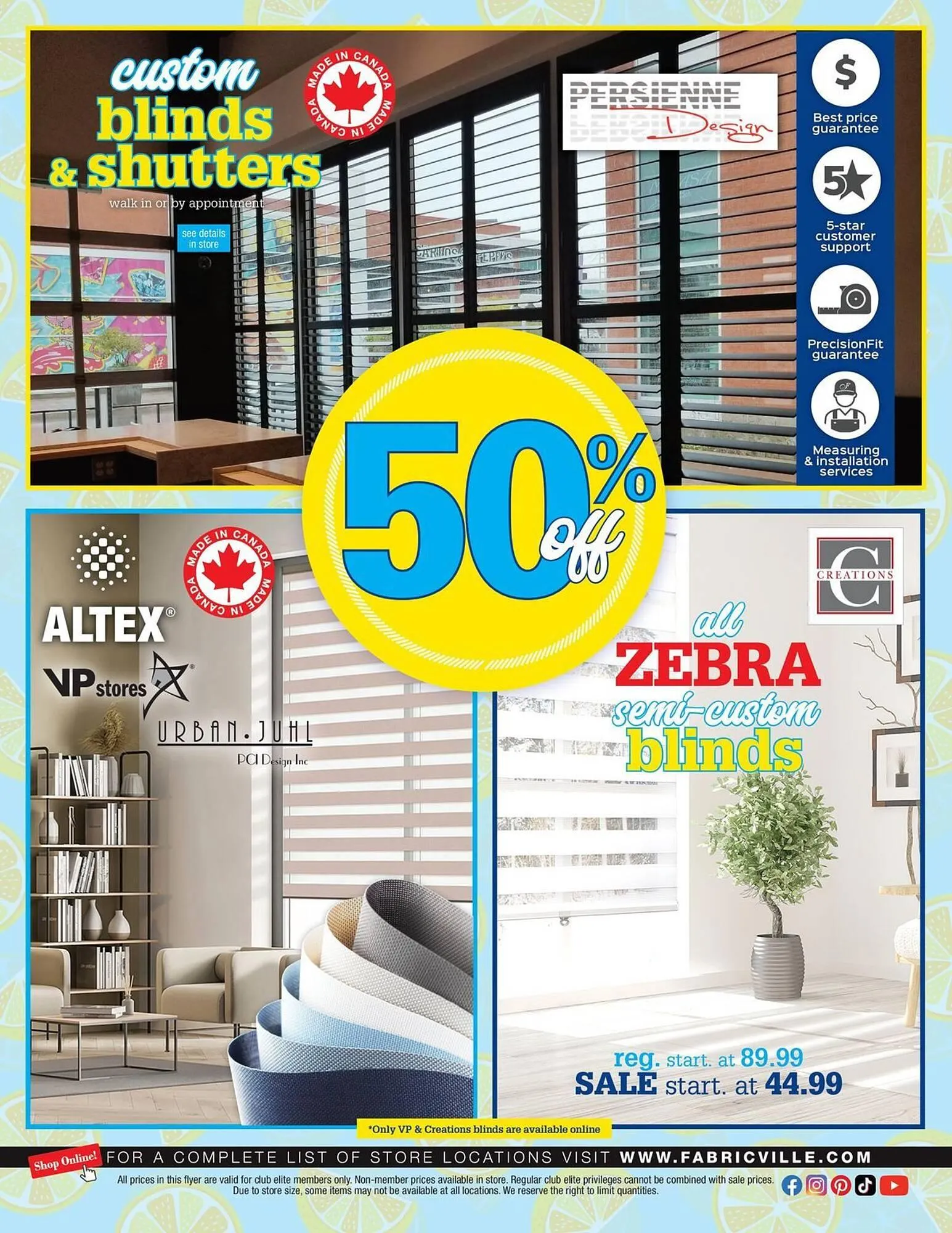 Fabricville flyer from June 16 to August 3 2025 - flyer page 12