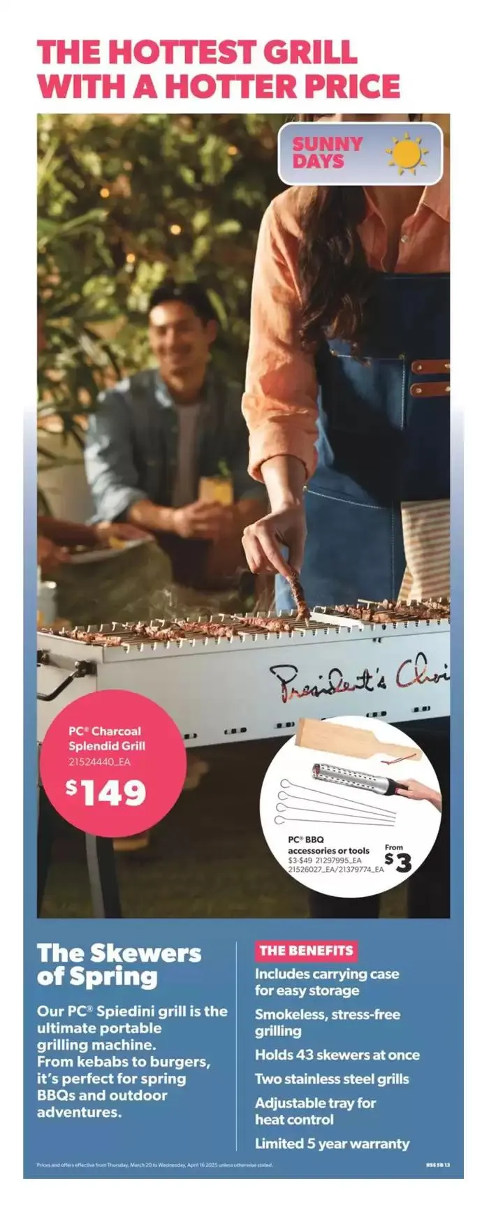 Wide range of offers from March 20 to April 16 2025 - flyer page 13