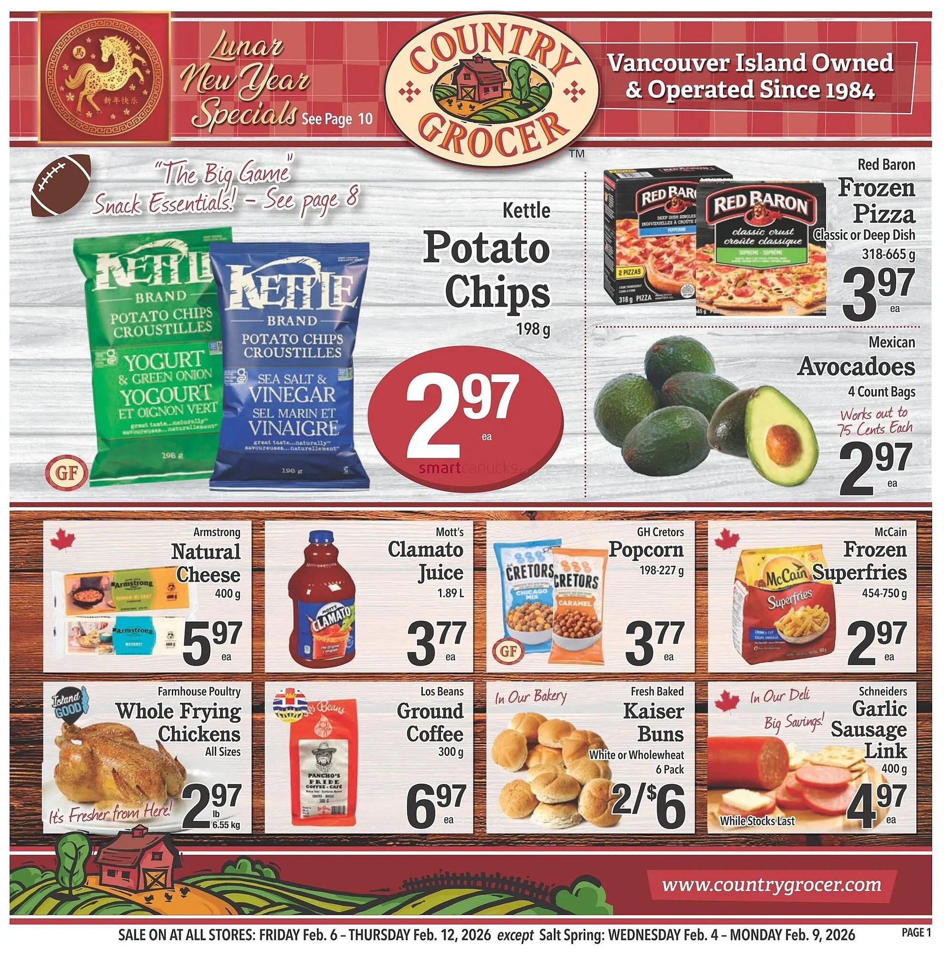 Country Grocer flyer - 1