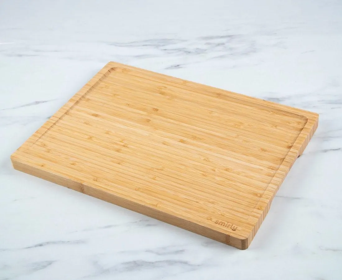 Smirly Bamboo Cutting Board