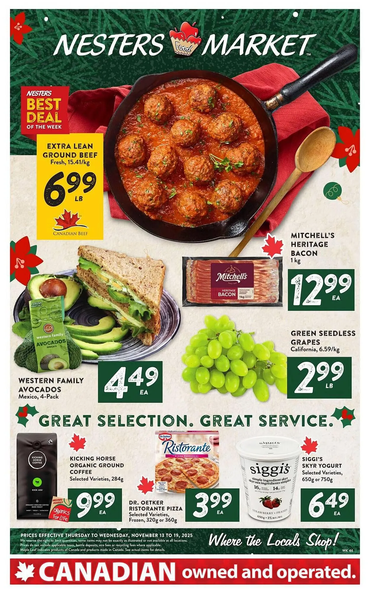 Nesters Market flyer from November 13 to December 10 2025 - flyer page 1