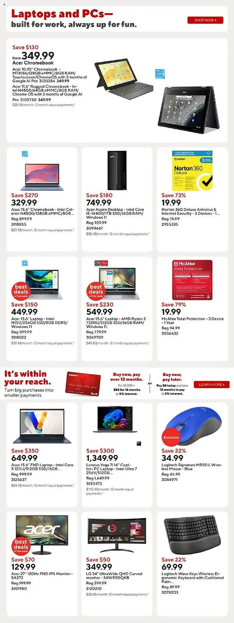 Staples flyer from October 17 to October 23 2025 - flyer page 5