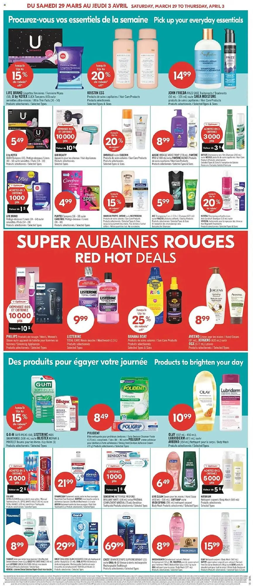 Pharmaprix flyer from March 29 to April 3 2025 - flyer page 7