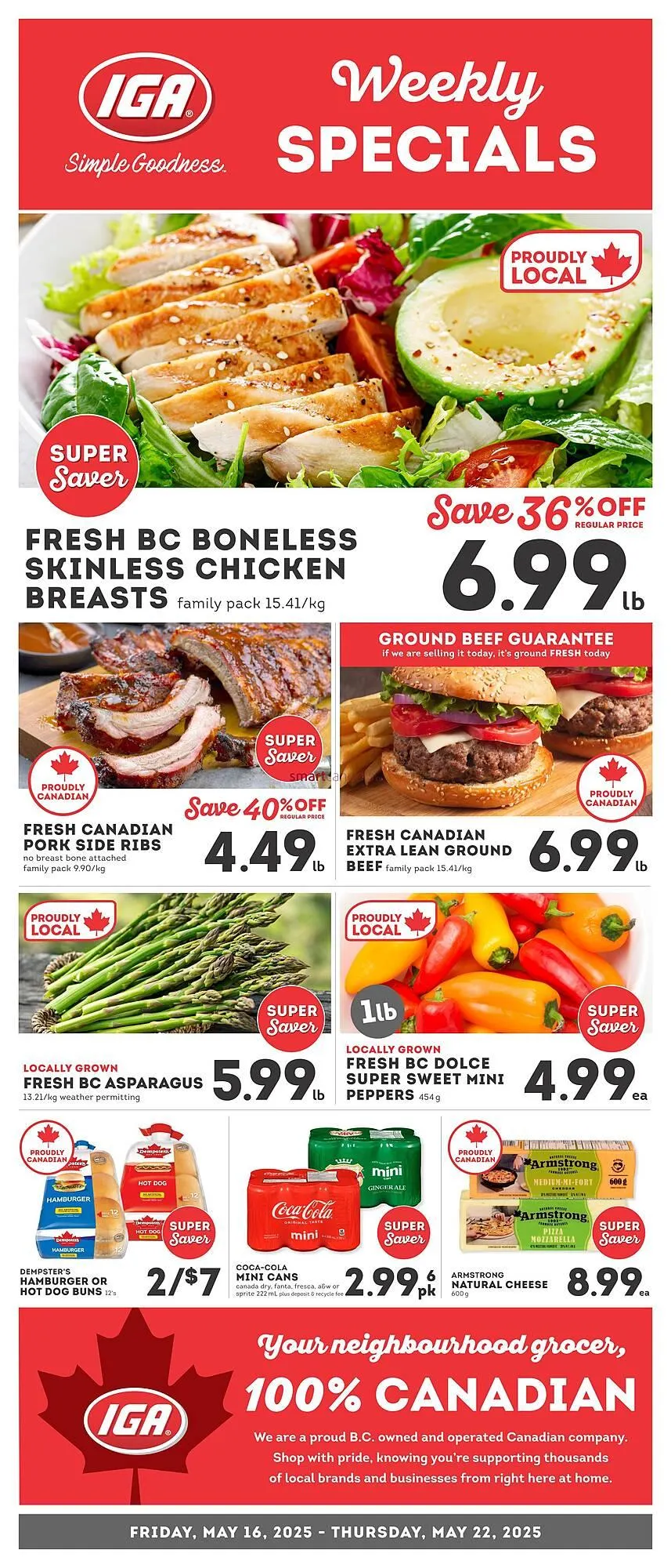 IGA flyer from May 15 to May 21 2025 - flyer page 1