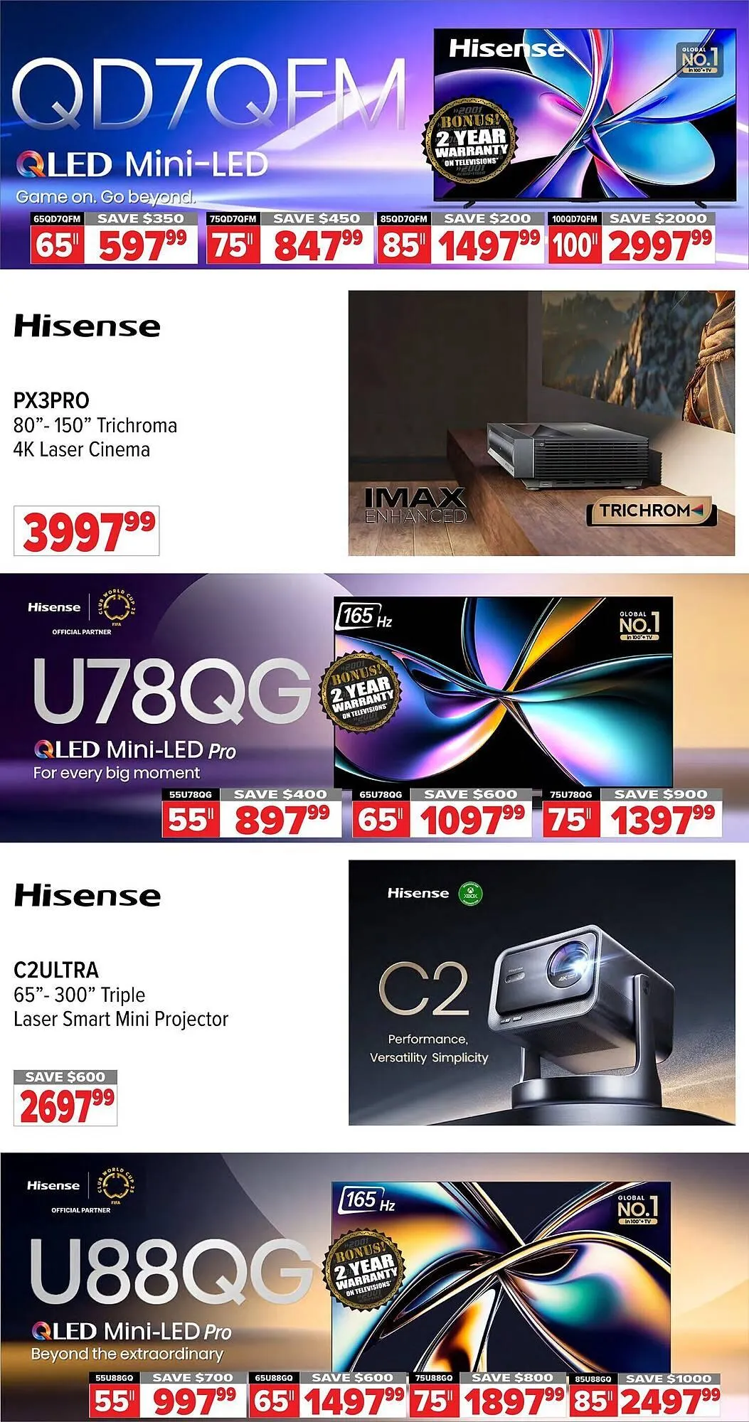 2001 Audio Video flyer from February 20 to February 27 2026 - flyer page 9