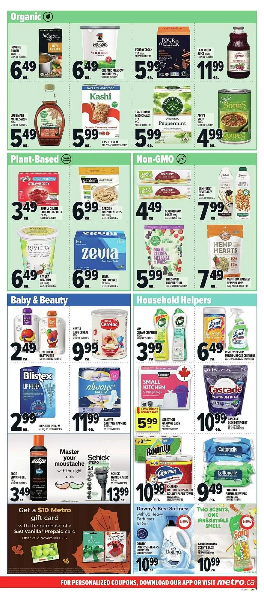 Metro flyer from November 6 to November 13 2025 - flyer page 14