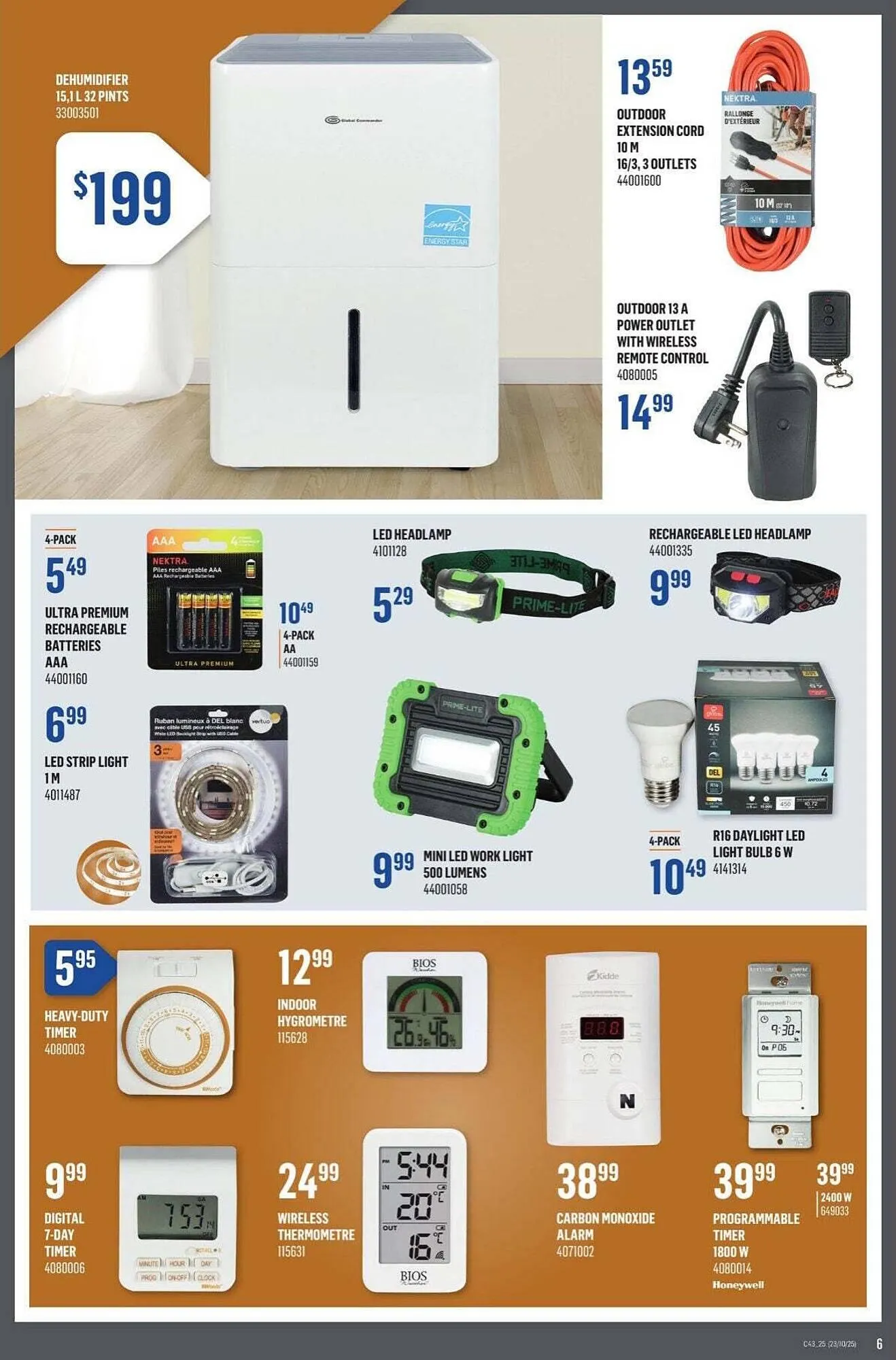 Canac flyer from October 23 to October 30 2025 - flyer page 6