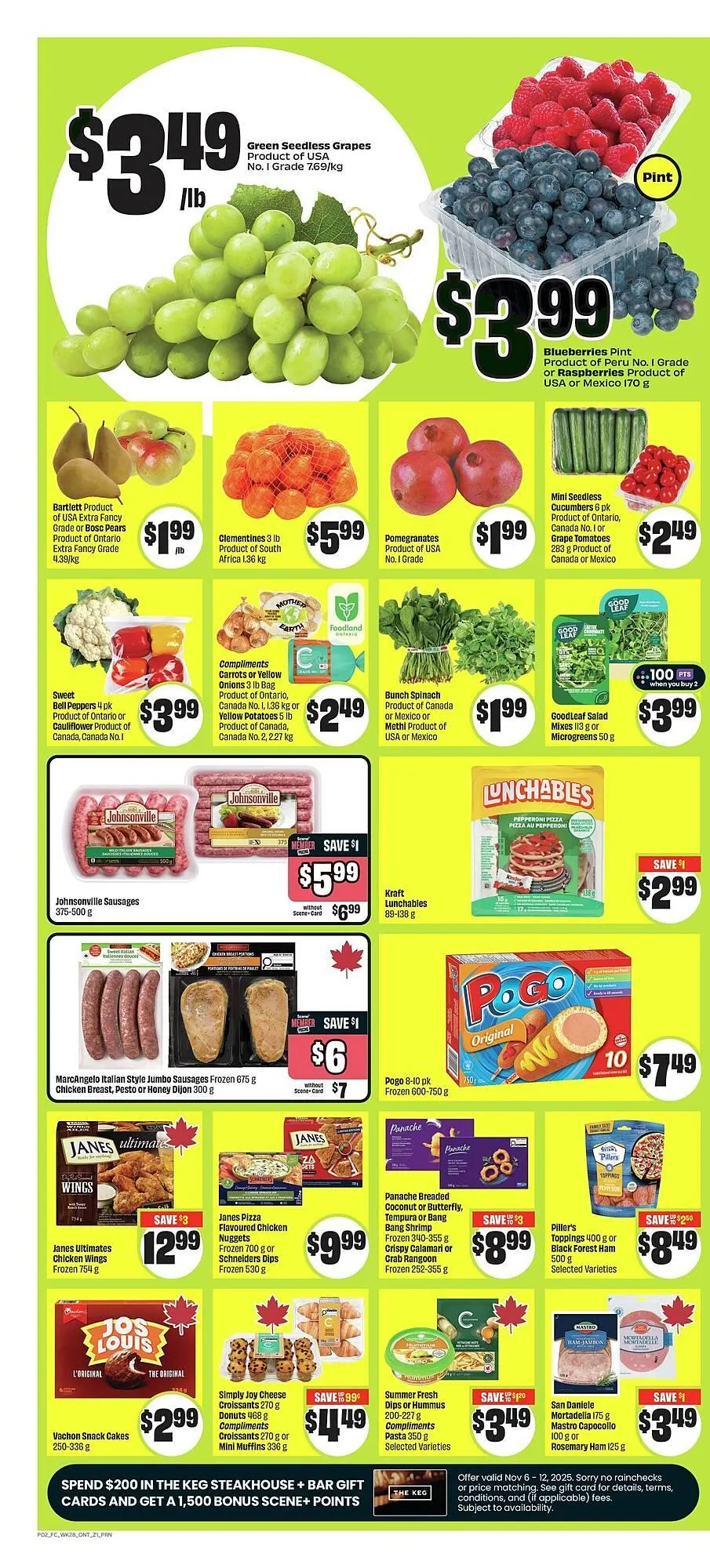 FreshCo flyer from November 6 to November 13 2025 - flyer page 3