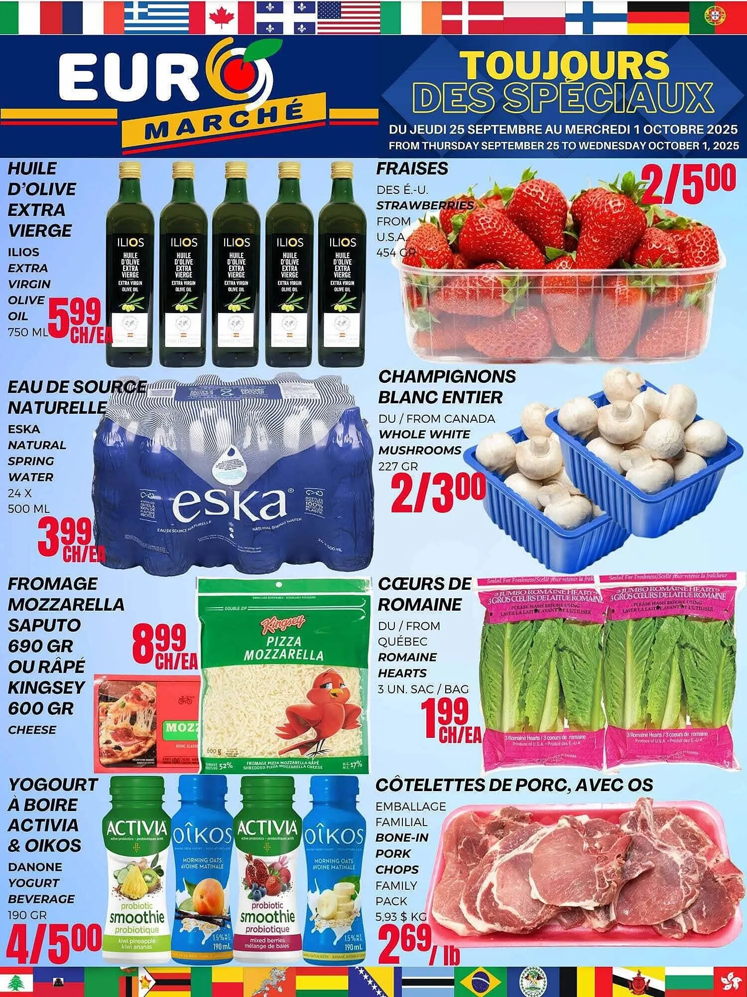 Euromarché flyer from September 24 to October 1 2025 - flyer page 1