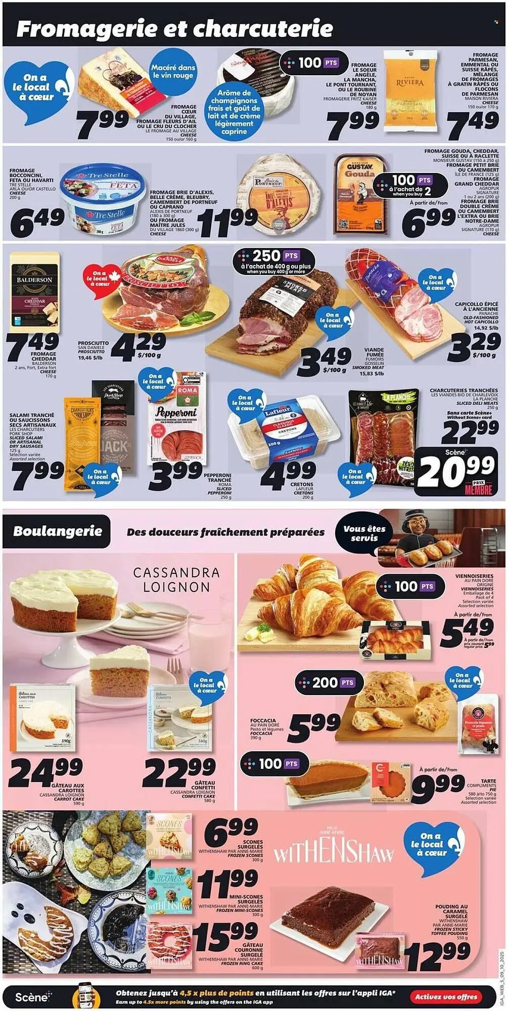 IGA flyer from October 9 to October 15 2025 - flyer page 10