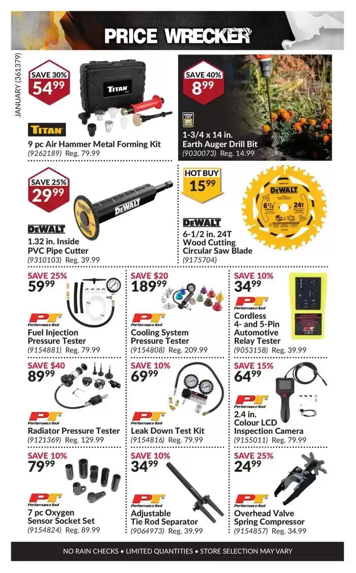 Price Wrecker from January 1 to January 31 2025 - flyer page 19