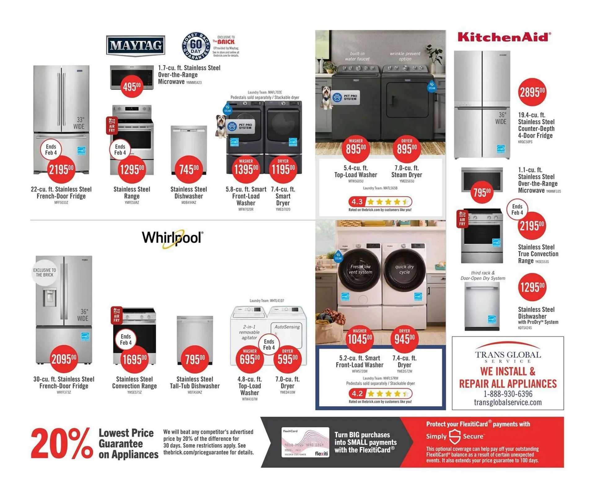 The Brick flyer from January 29 to February 9 2026 - flyer page 16