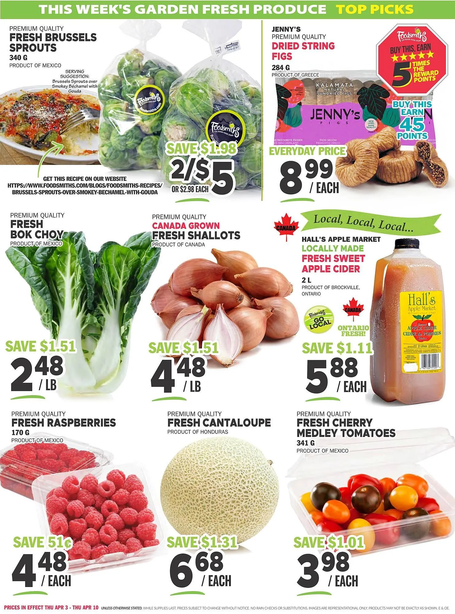 Foodsmiths flyer from April 3 to April 9 2025 - flyer page 4