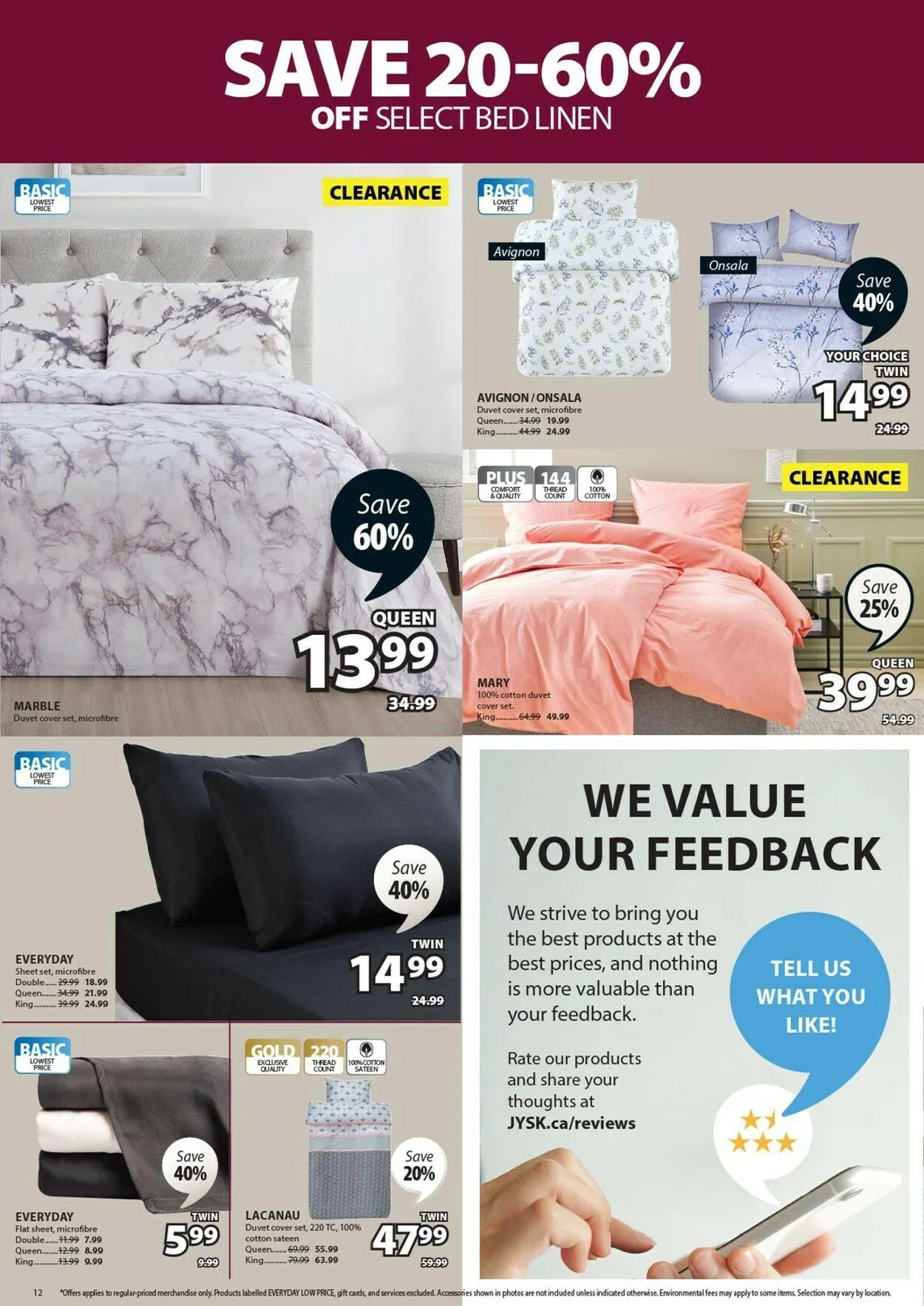 JYSK Current flyer from August 28 to September 11 2025 - flyer page 12