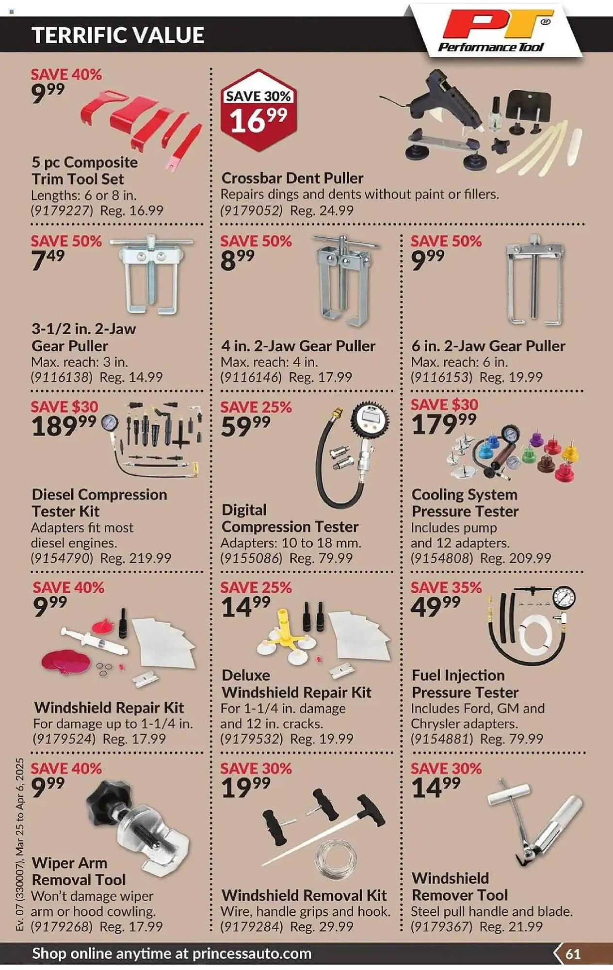 Princess Auto flyer from March 25 to April 6 2025 - flyer page 66