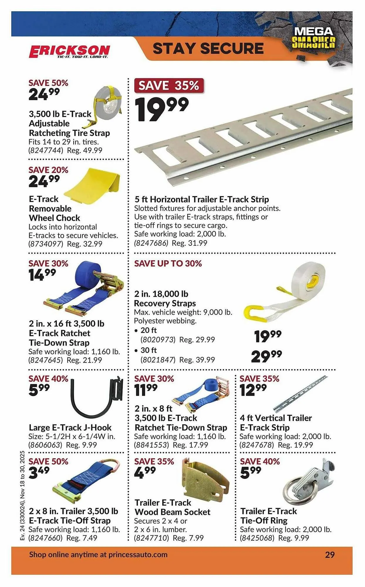 Princess Auto flyer from November 13 to November 20 2025 - flyer page 34