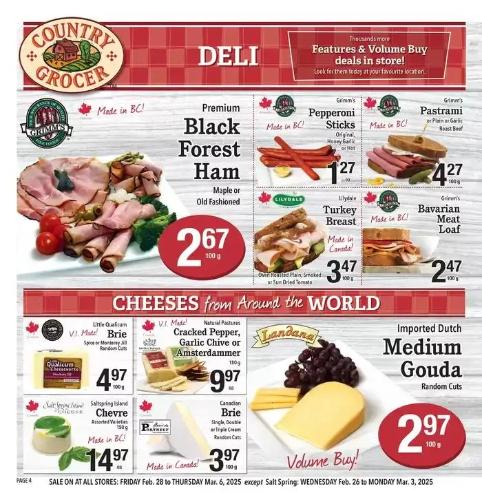 Special offers for you from February 26 to March 12 2025 - flyer page 4