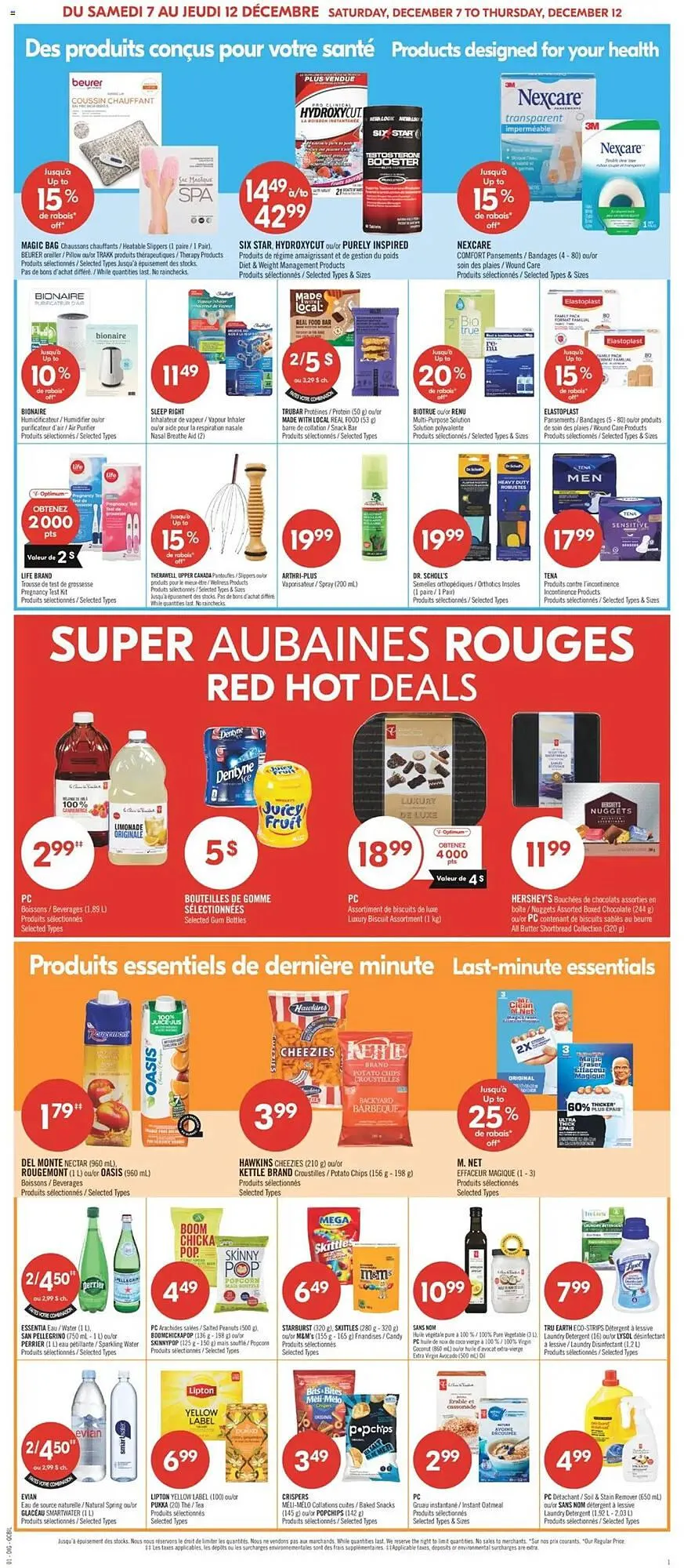 Pharmaprix flyer from December 7 to December 12 2024 - flyer page 21