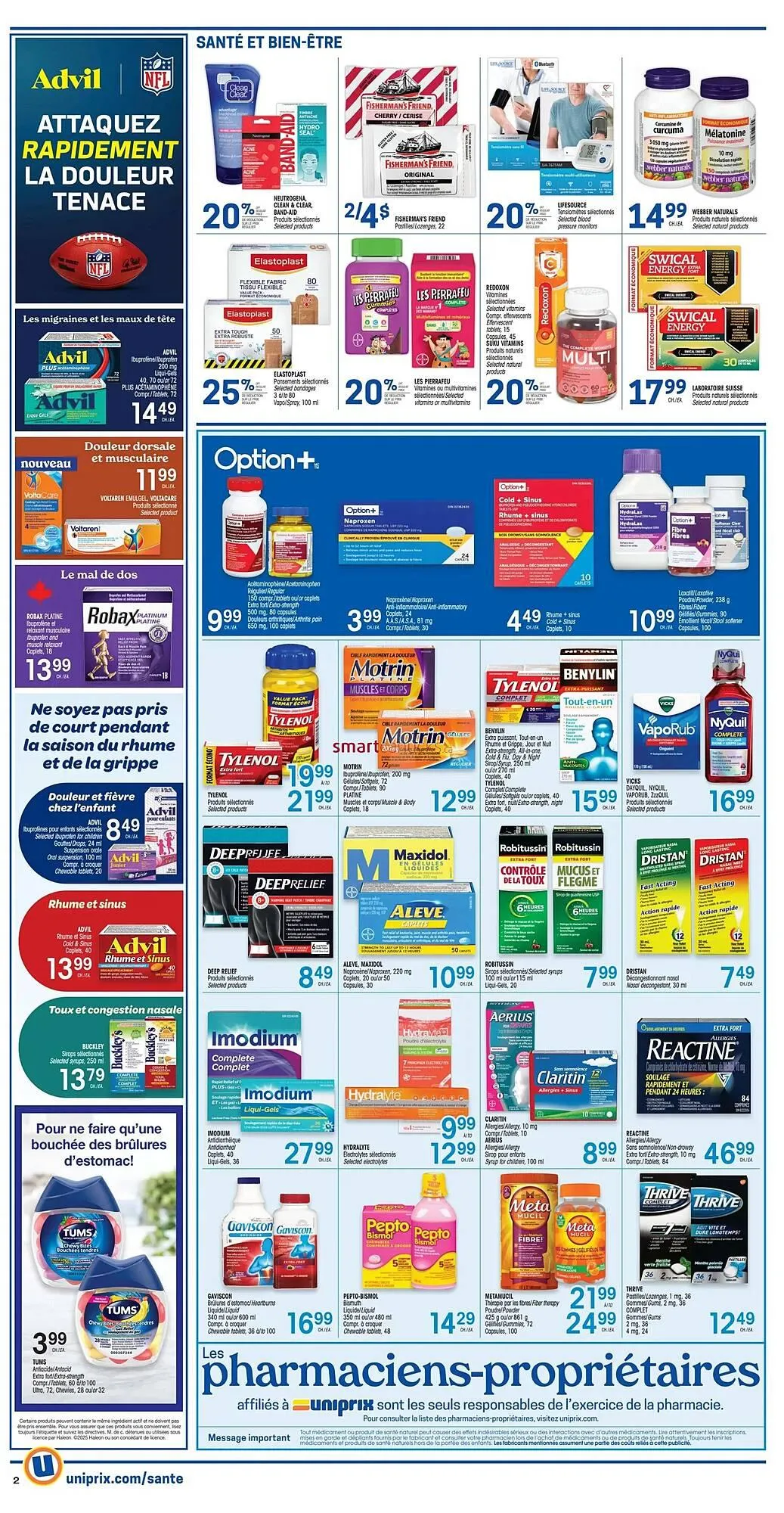 Uniprix flyer from November 6 to November 12 2025 - flyer page 4