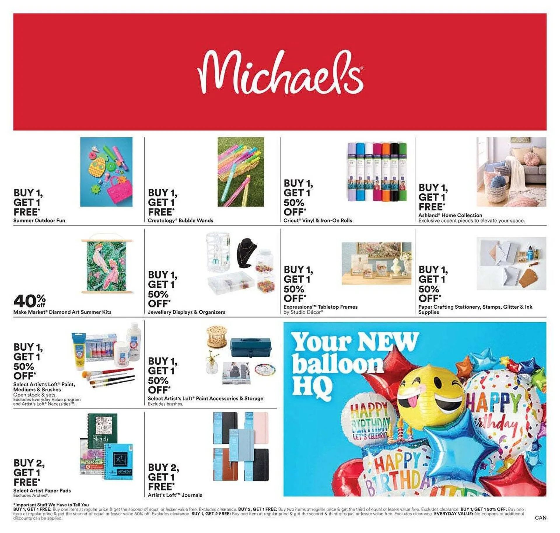 Michaels flyer from July 4 to July 11 2025 - flyer page 2