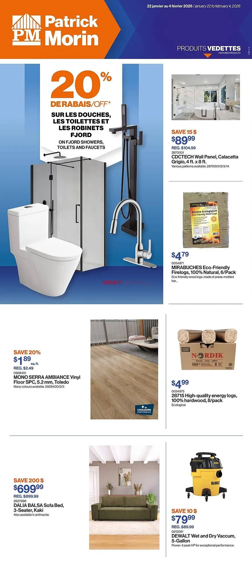 Patrick Morin flyer - 1