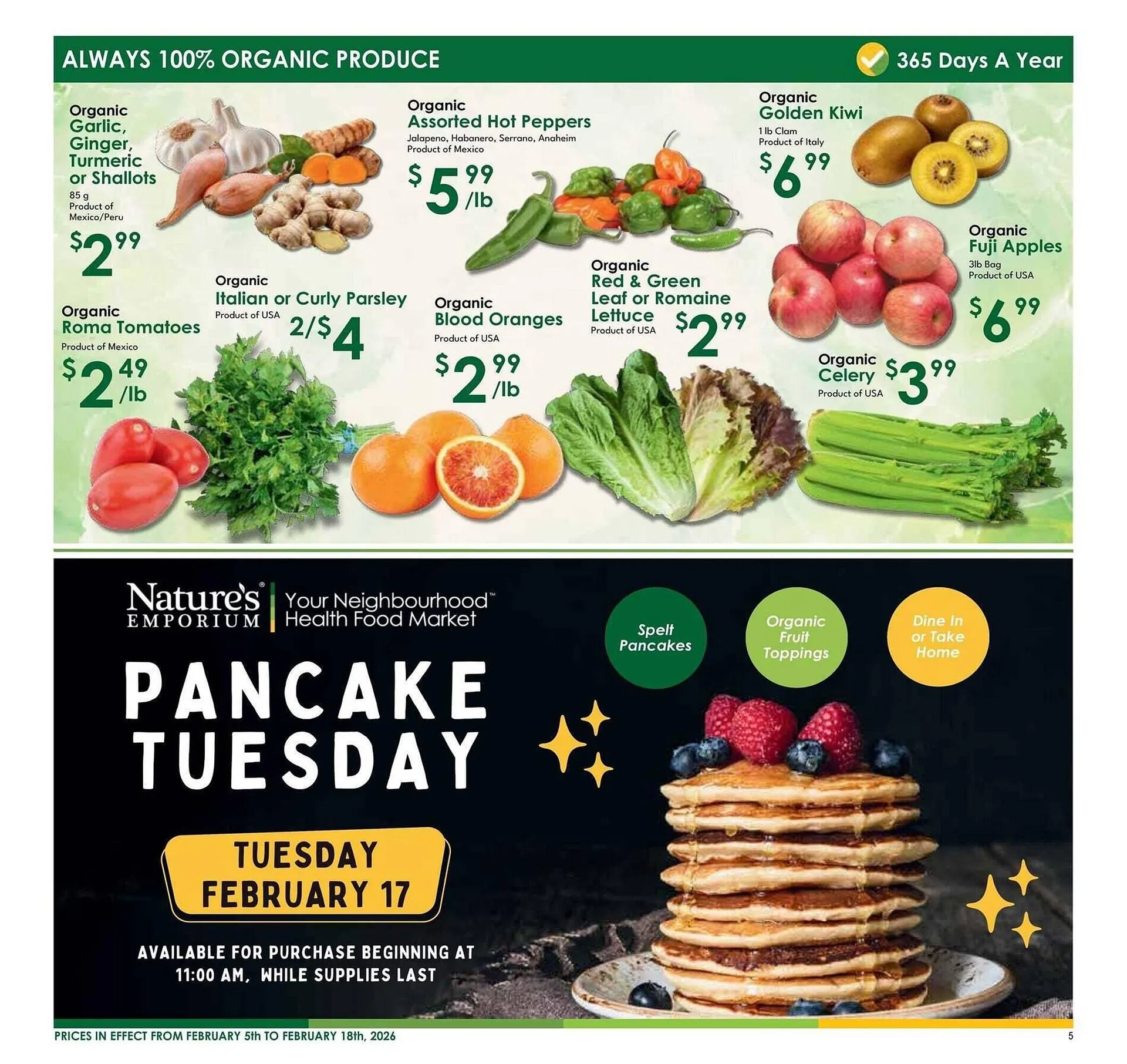 Nature's Emporium flyer from February 7 to February 13 2026 - flyer page 5