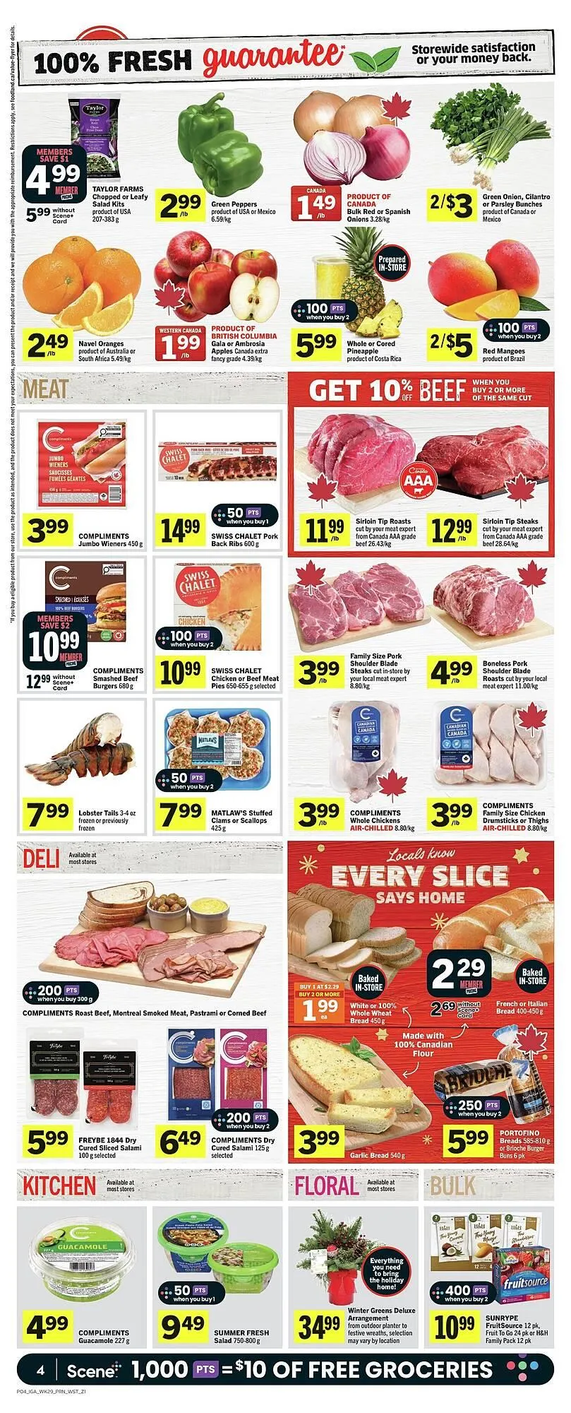 IGA flyer from November 13 to November 27 2025 - flyer page 5
