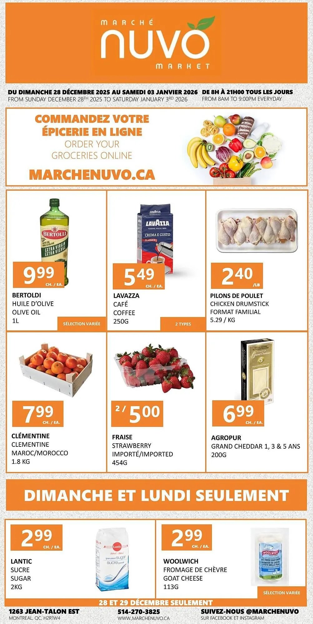 Marche Nuvo flyer from December 25 to January 2 2026 - flyer page 1