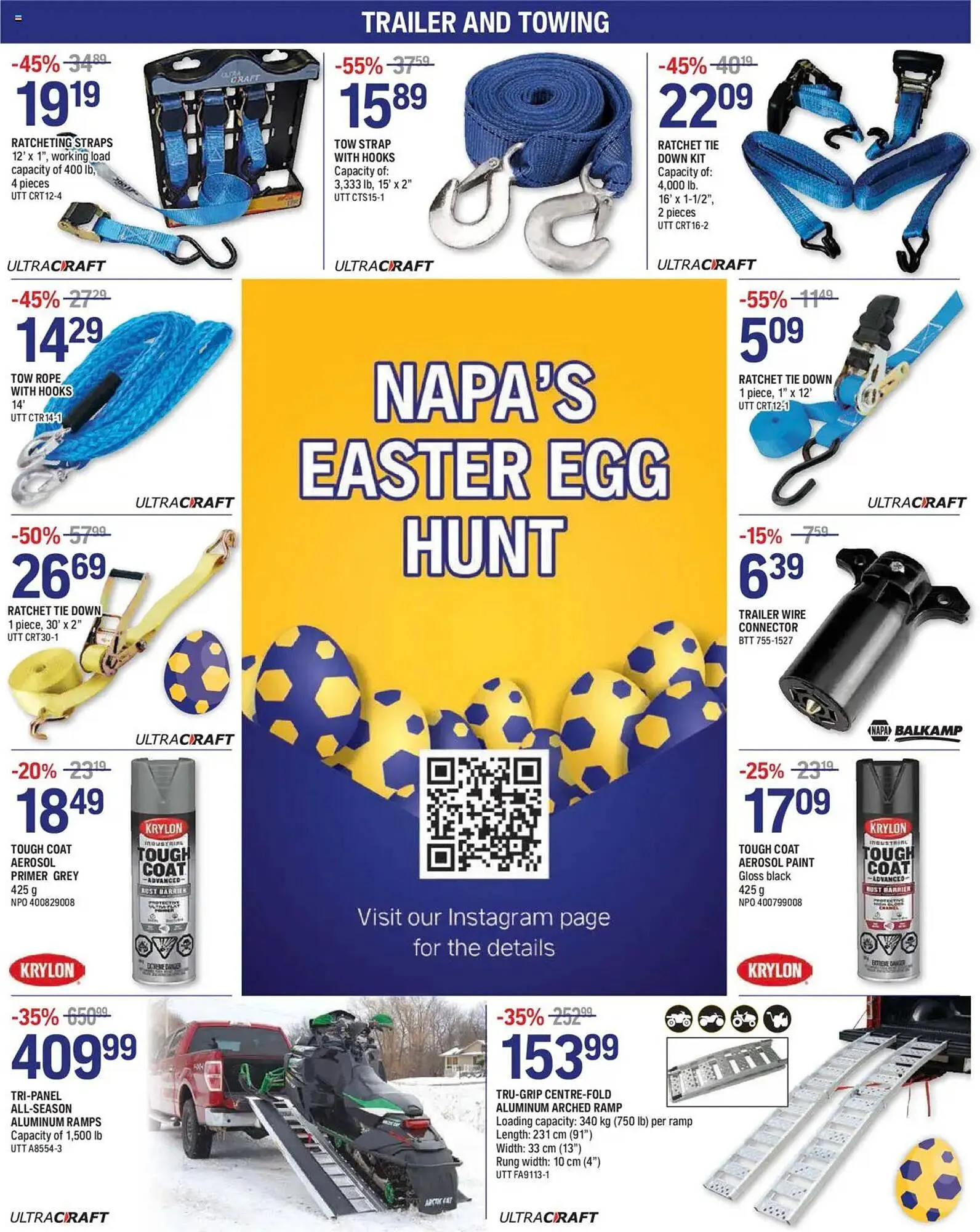 NAPA Auto Parts flyer from April 1 to April 30 2025 - flyer page 7