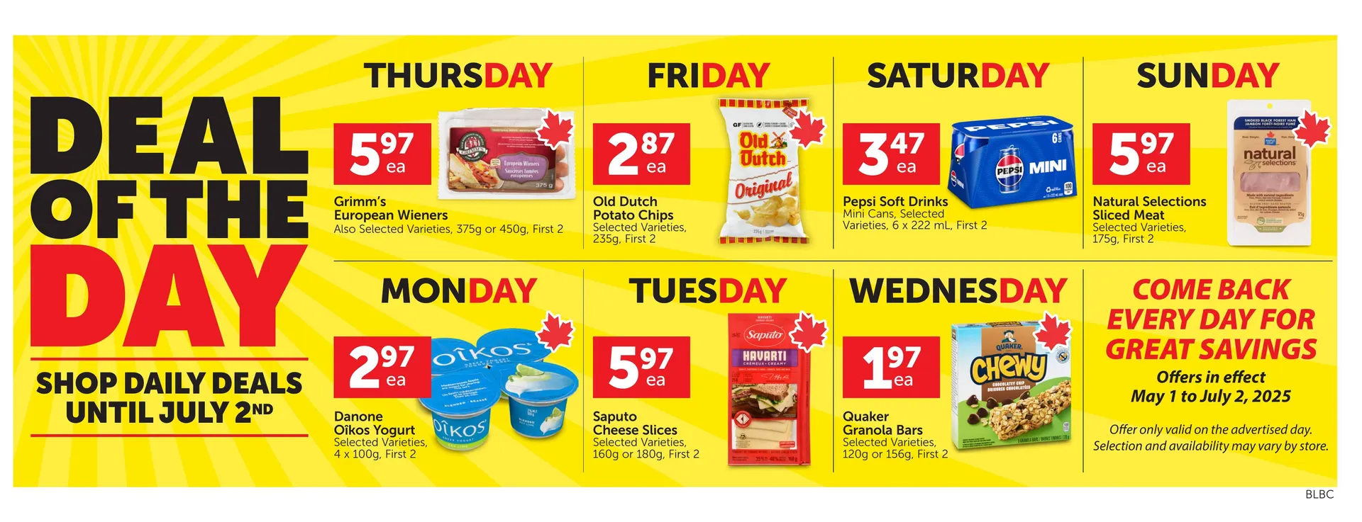 Buy-Low Foods flyer from May 21 to June 17 2025 - flyer page 2
