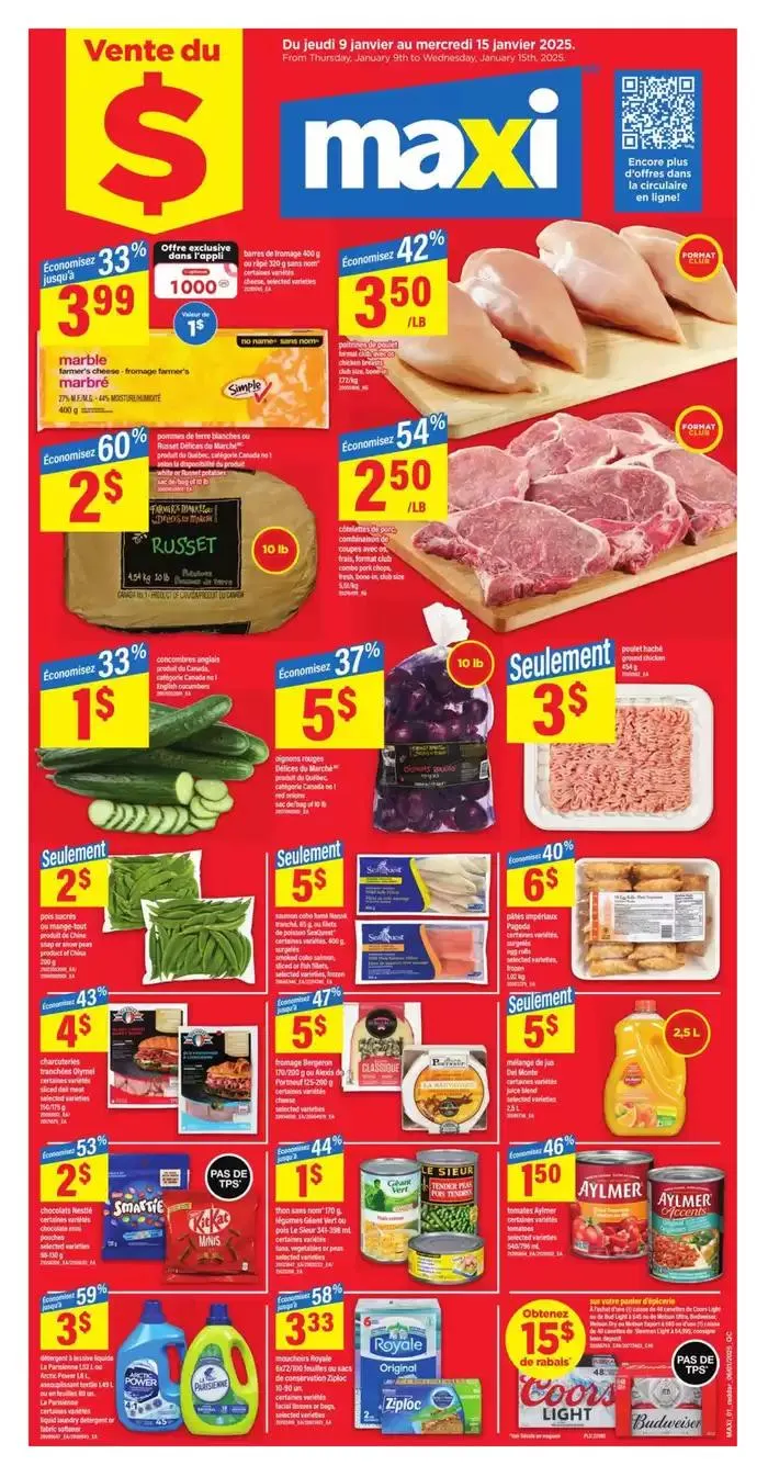 Weekly Flyer -Hybris from January 9 to January 15 2025 - flyer page 1