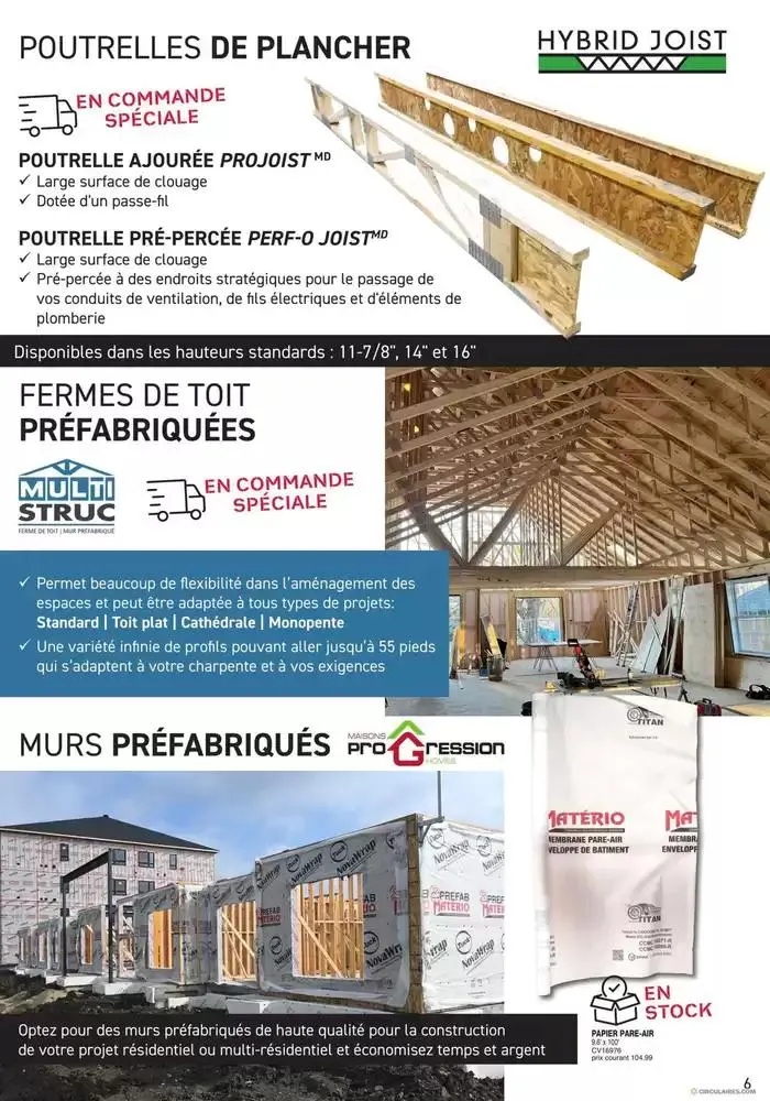 SERVICE D'ESTIMATION DE PROJET 2025 from February 20 to May 14 2025 - flyer page 6