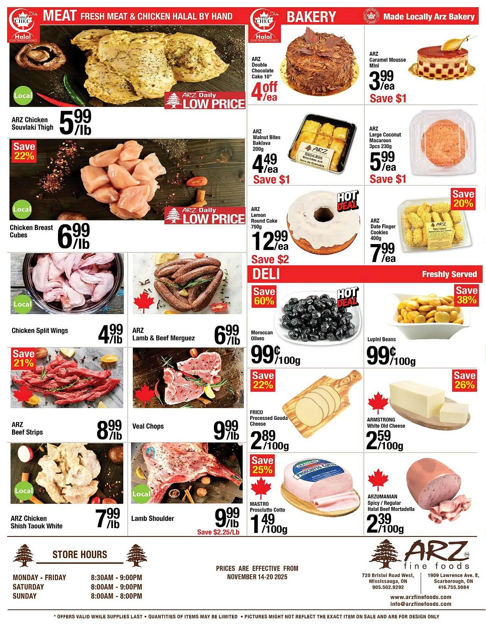 Arz Fine Foods flyer from November 14 to November 19 2025 - flyer page 4